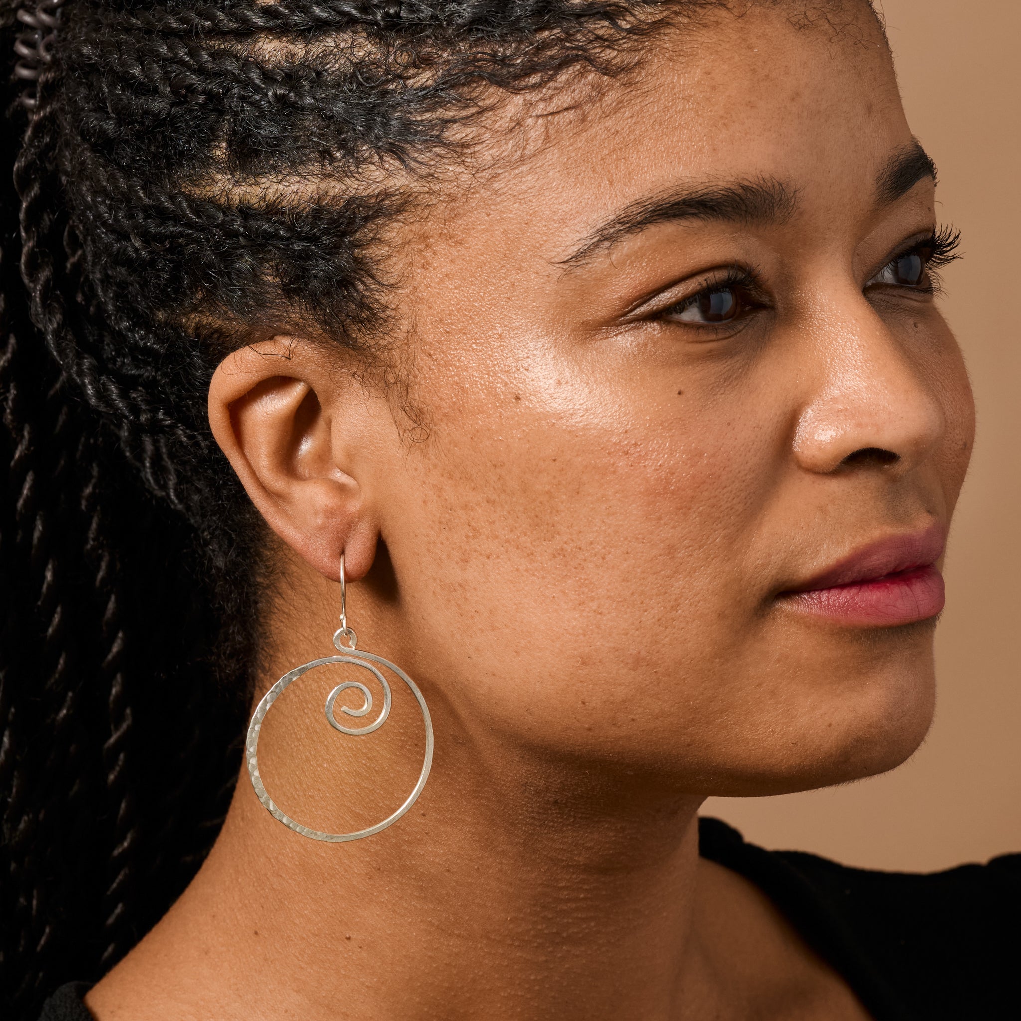 Twil Brass Drop Earrings - Ten Thousand Villages