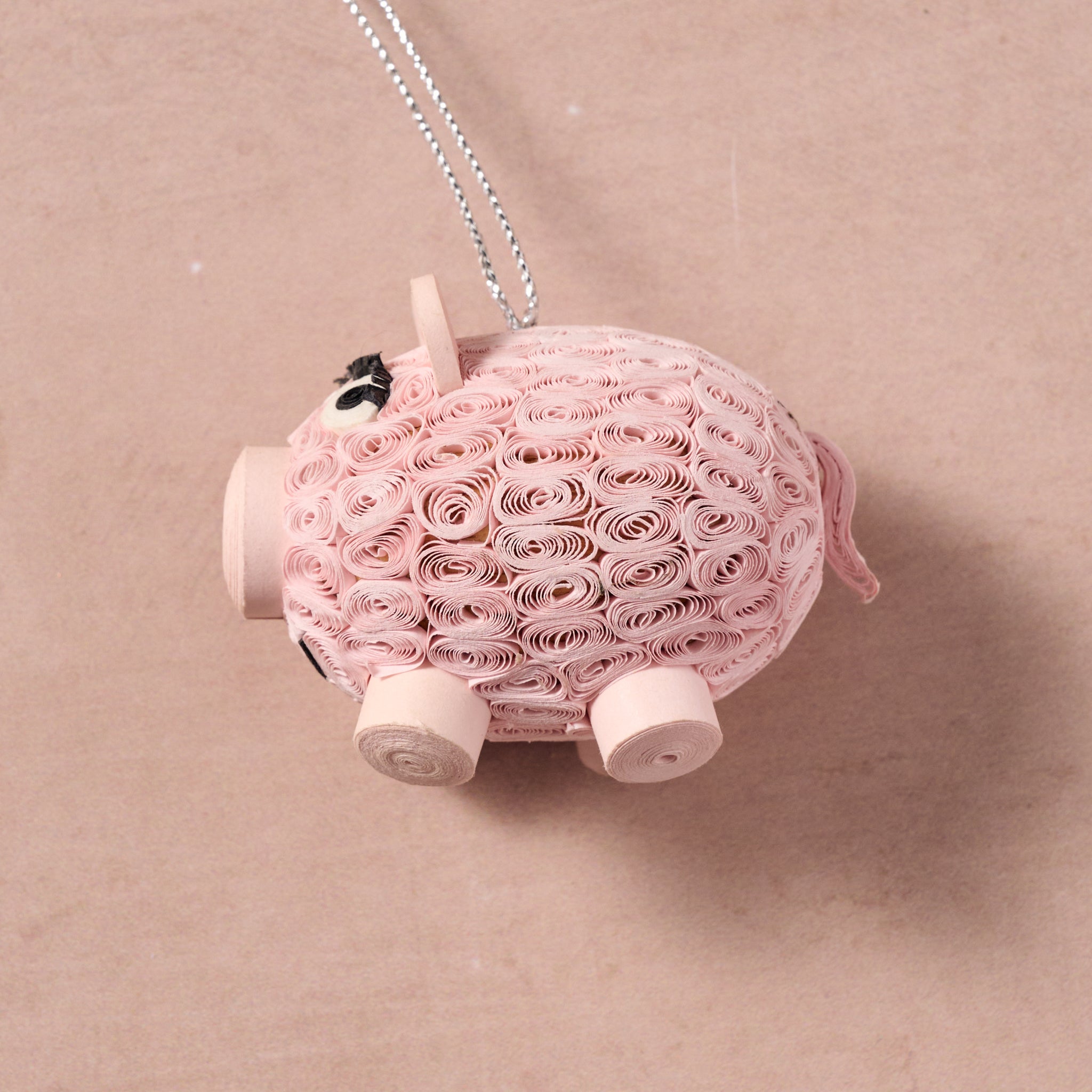 Smiling Pig Ornament - Ten Thousand Villages