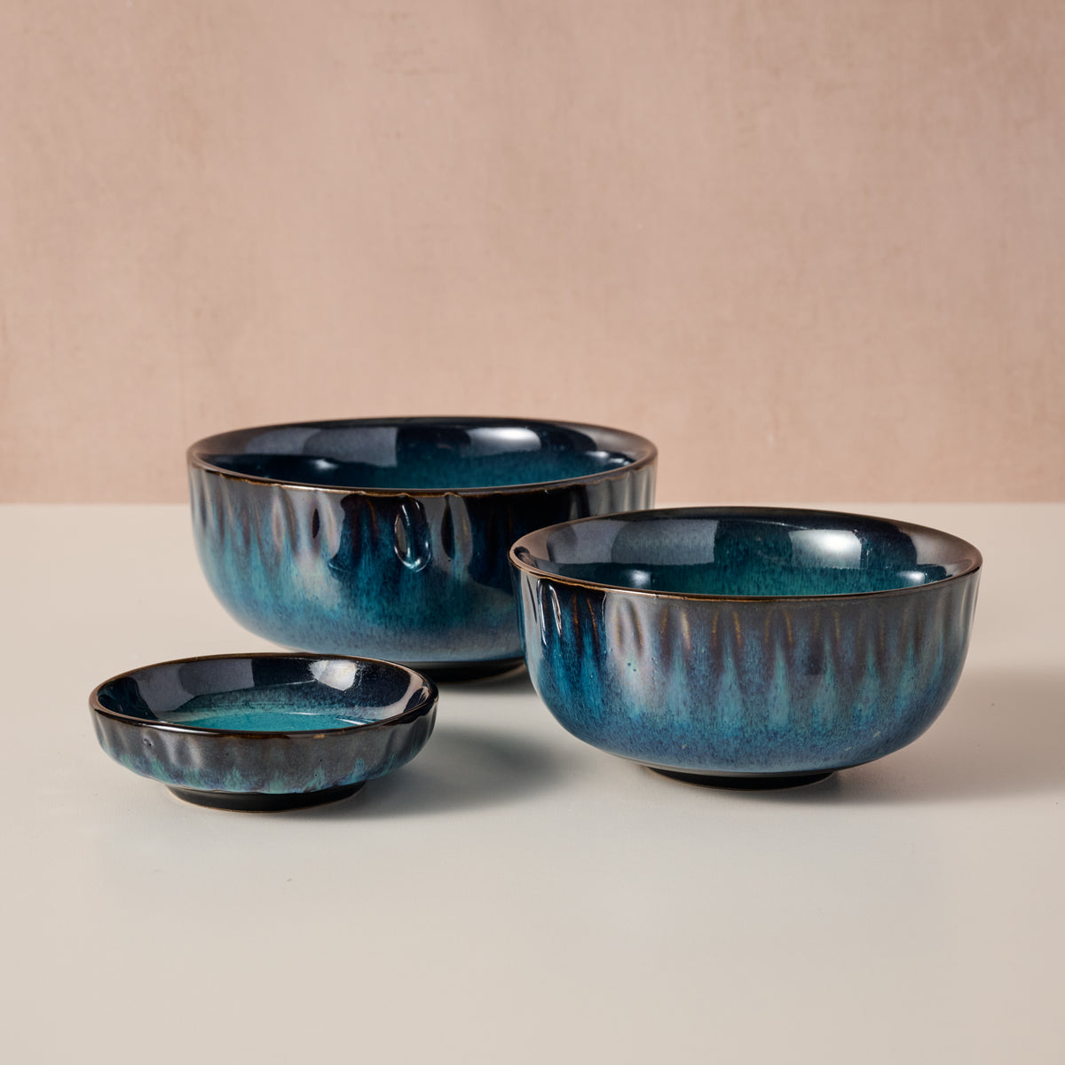 Canh Drip Glaze Bowl - Large - Ten Thousand Villages