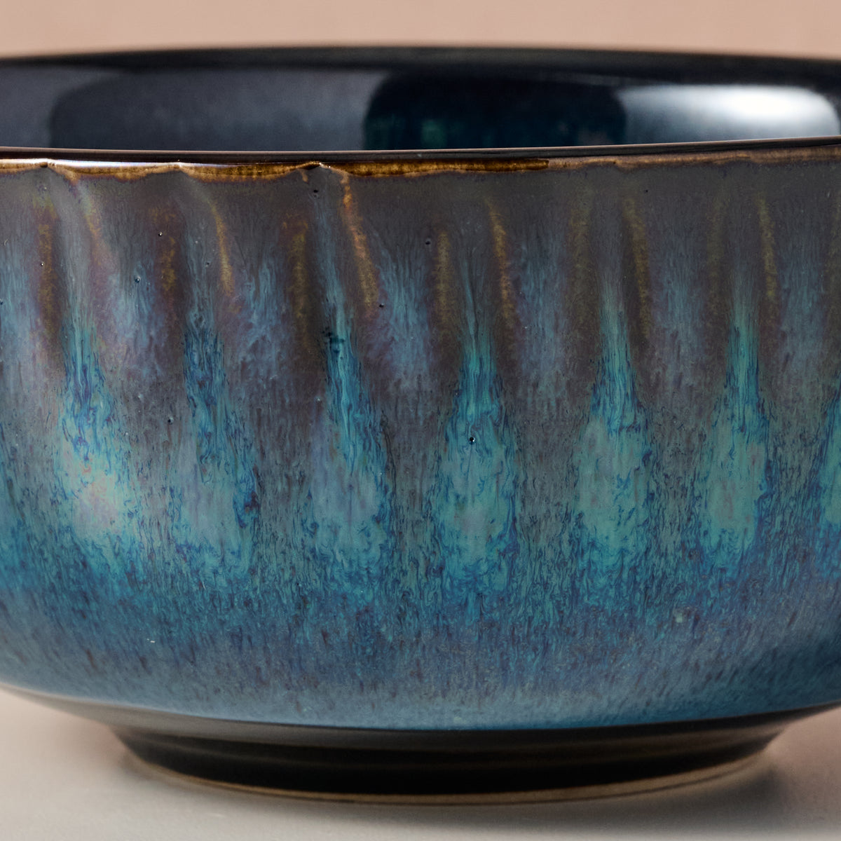 Canh Drip Glaze Bowl - Large - Ten Thousand Villages