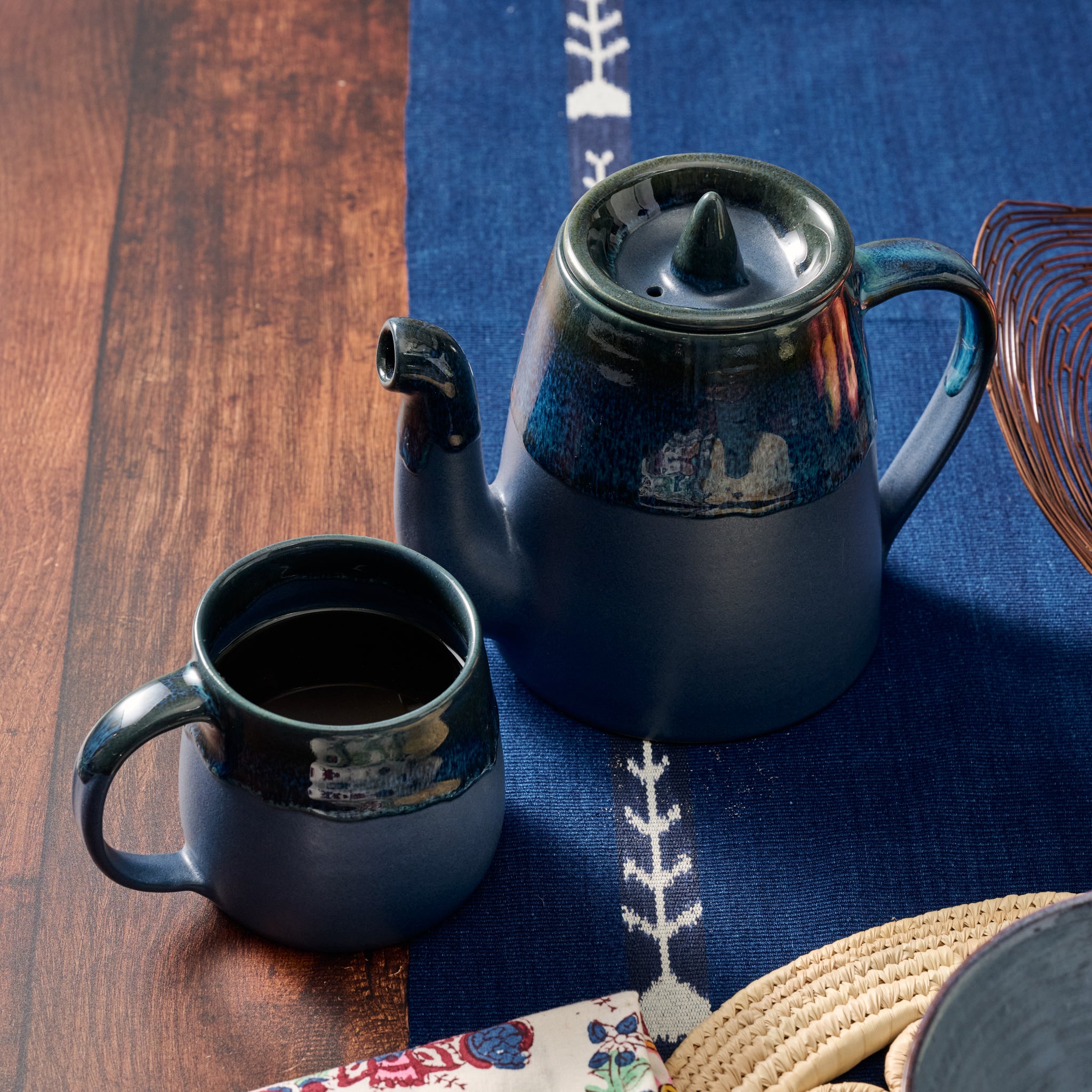 Jhapa Drip Glaze Mug - Ten Thousand Villages