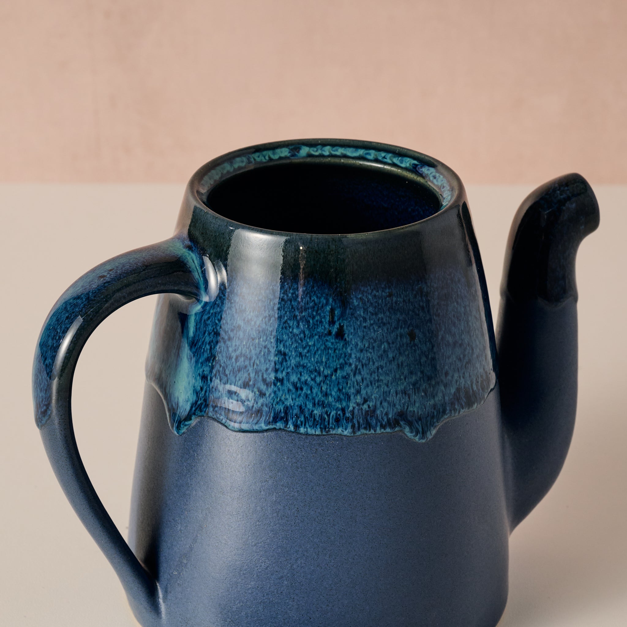 Jhapa Drip Glaze Teapot - Ten Thousand Villages