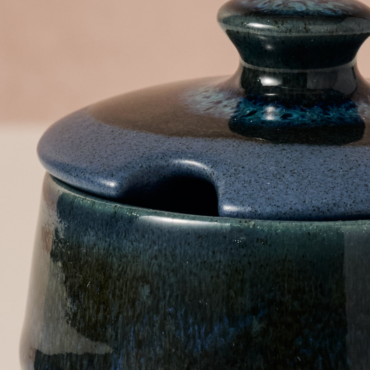 Jhapa Drip Glaze Cream & Sugar Set - Ten Thousand Villages