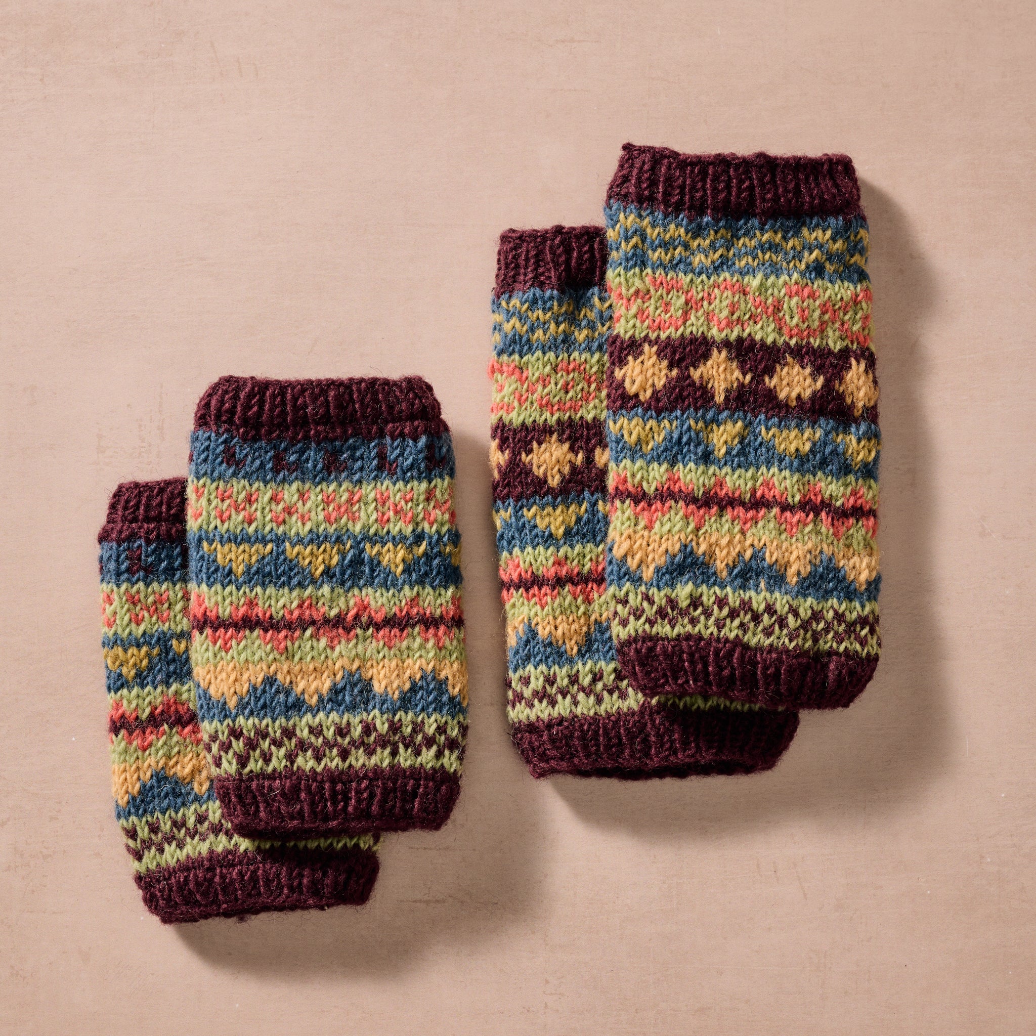Narama Wrist Warmers - Kids - Ten Thousand Villages