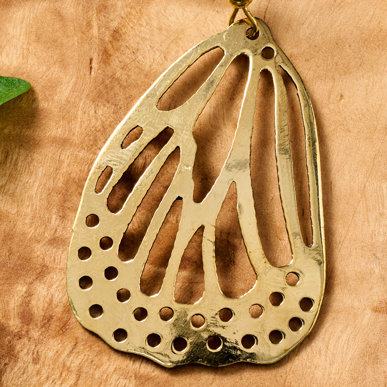 Hava Butterfly Wing Dangle Earrings - Ten Thousand Villages