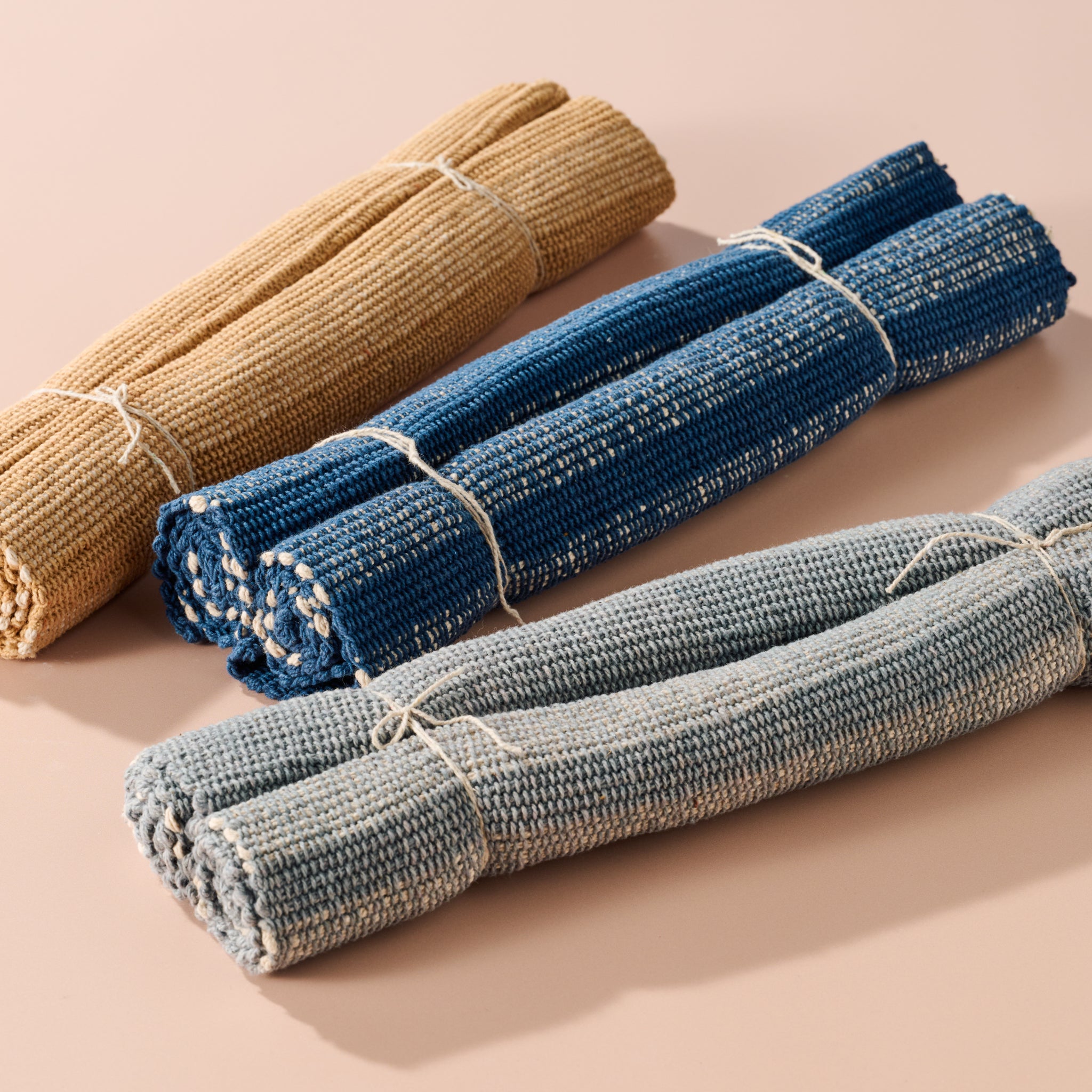 Khairo Handloomed Cotton Set of 2 Placemats - Ten Thousand Villages