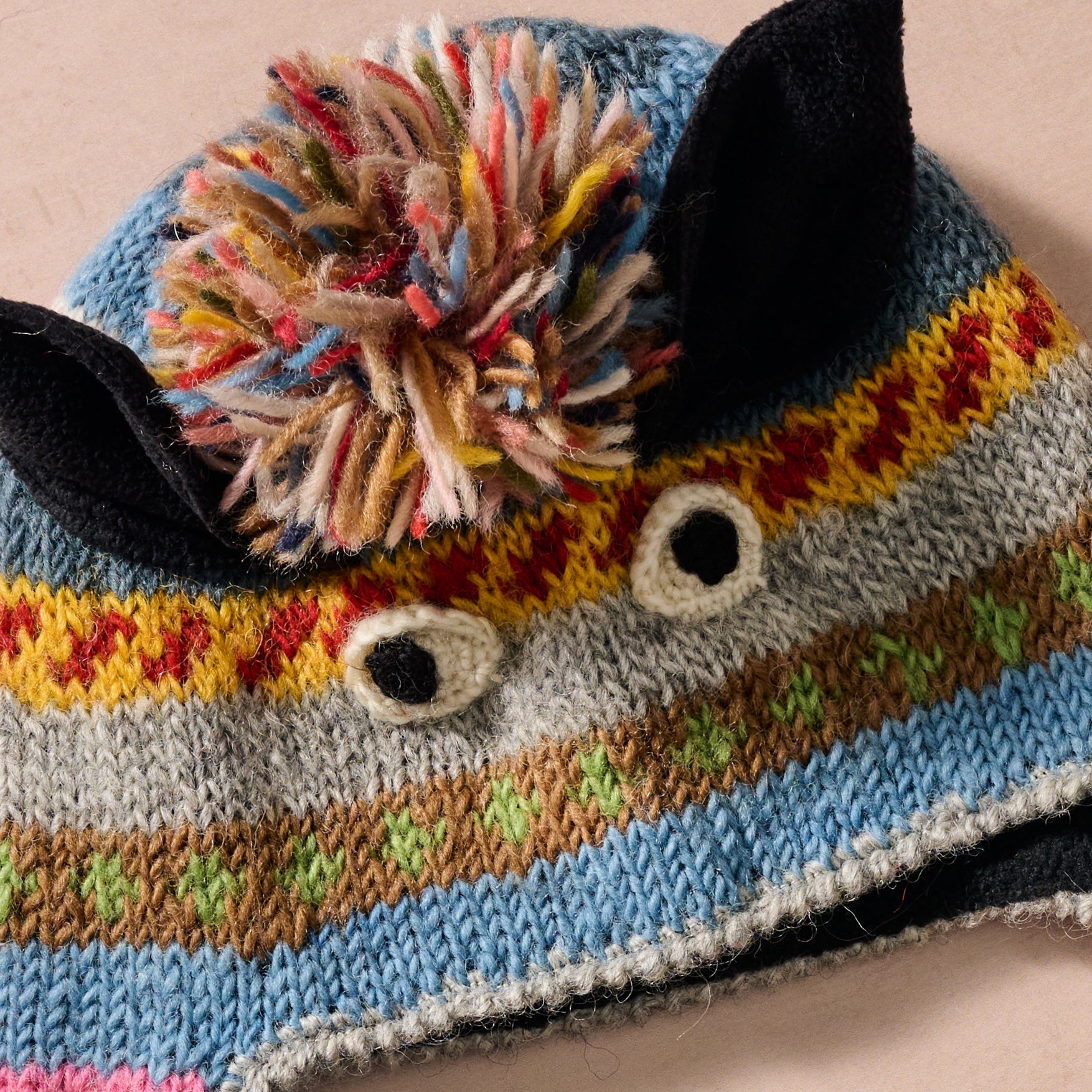 Maitri Monster Braid Beanie - Adult - Ten Thousand Villages