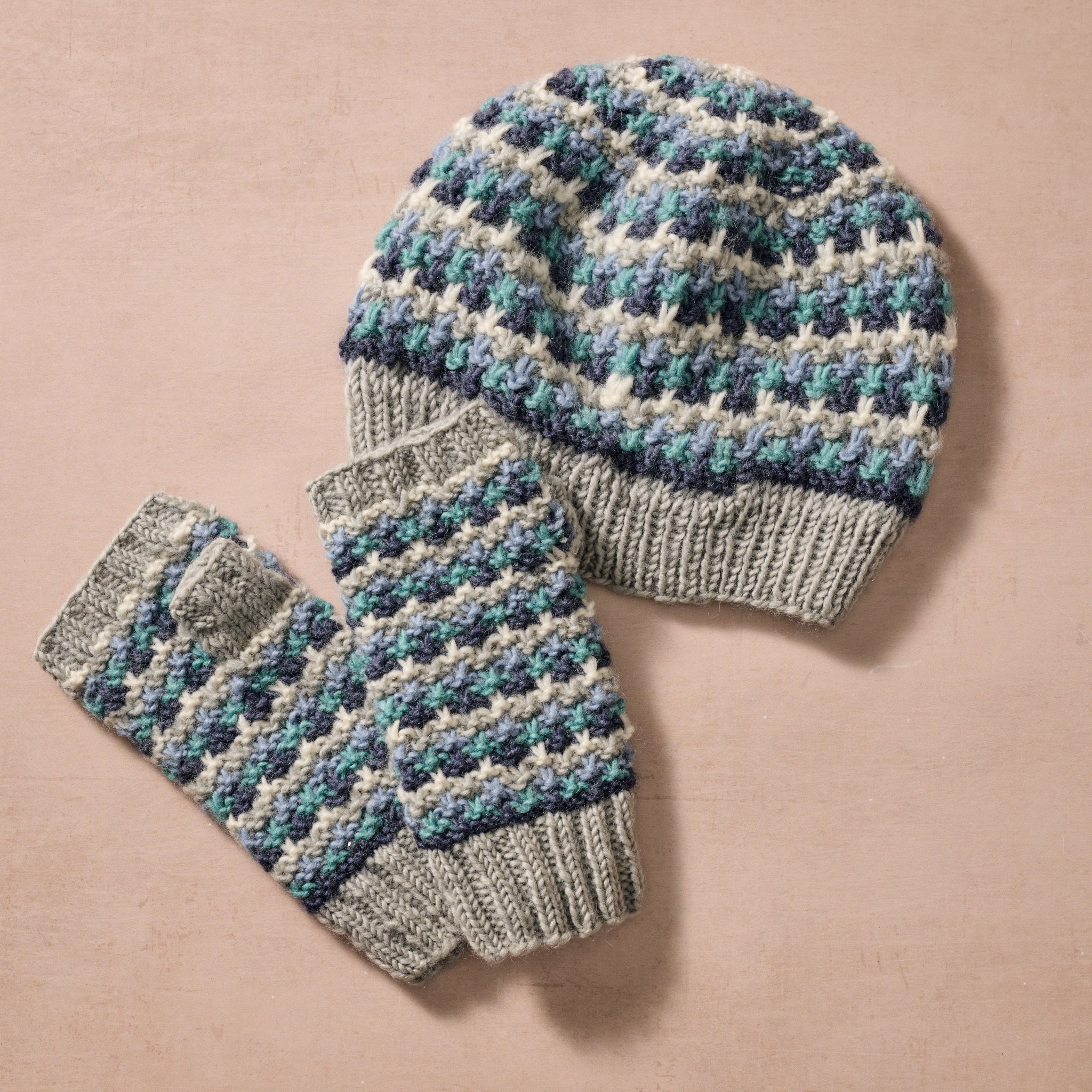 Samudra Blues Wristwarmers - Ten Thousand Villages
