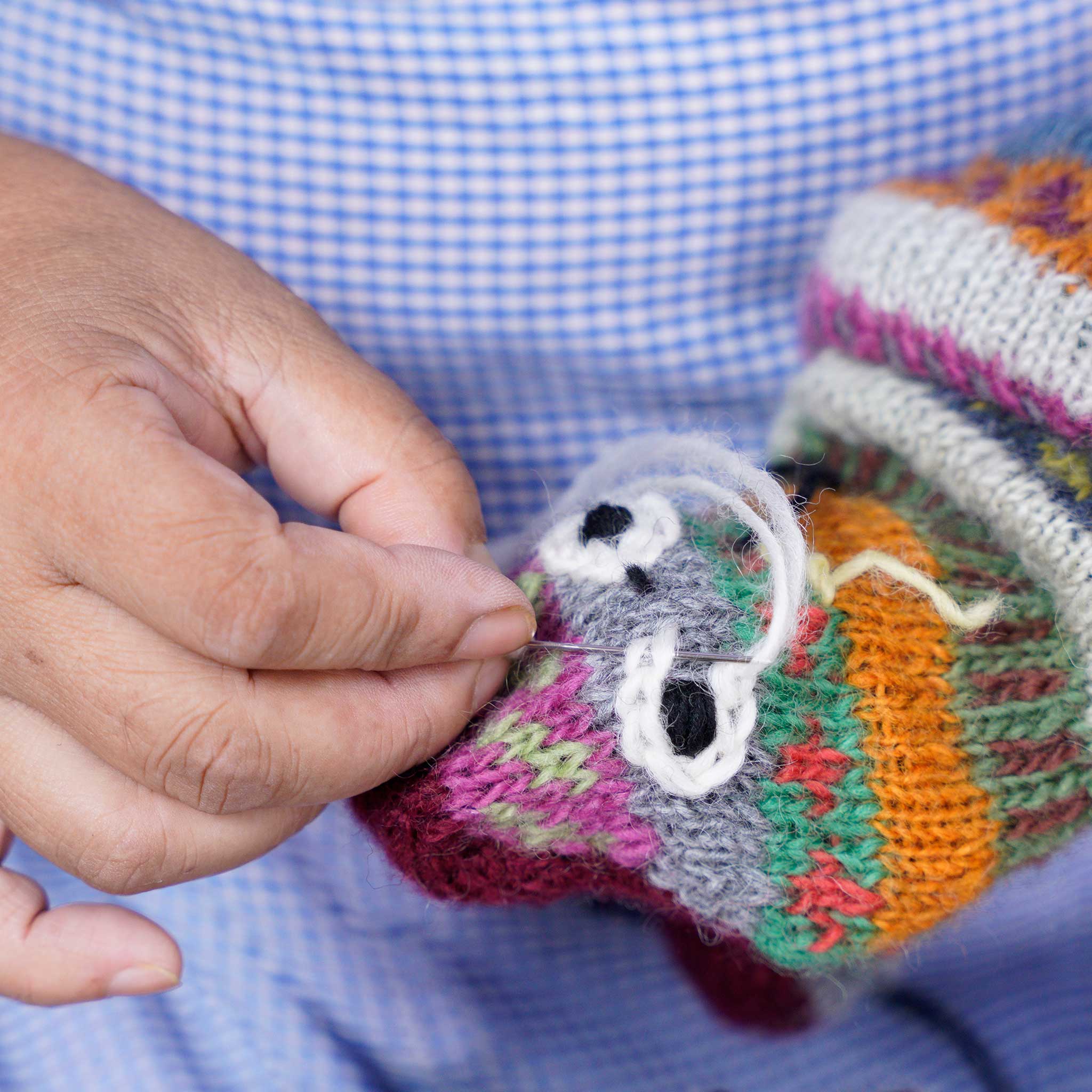 Joyful Sock Monster - Ten Thousand Villages