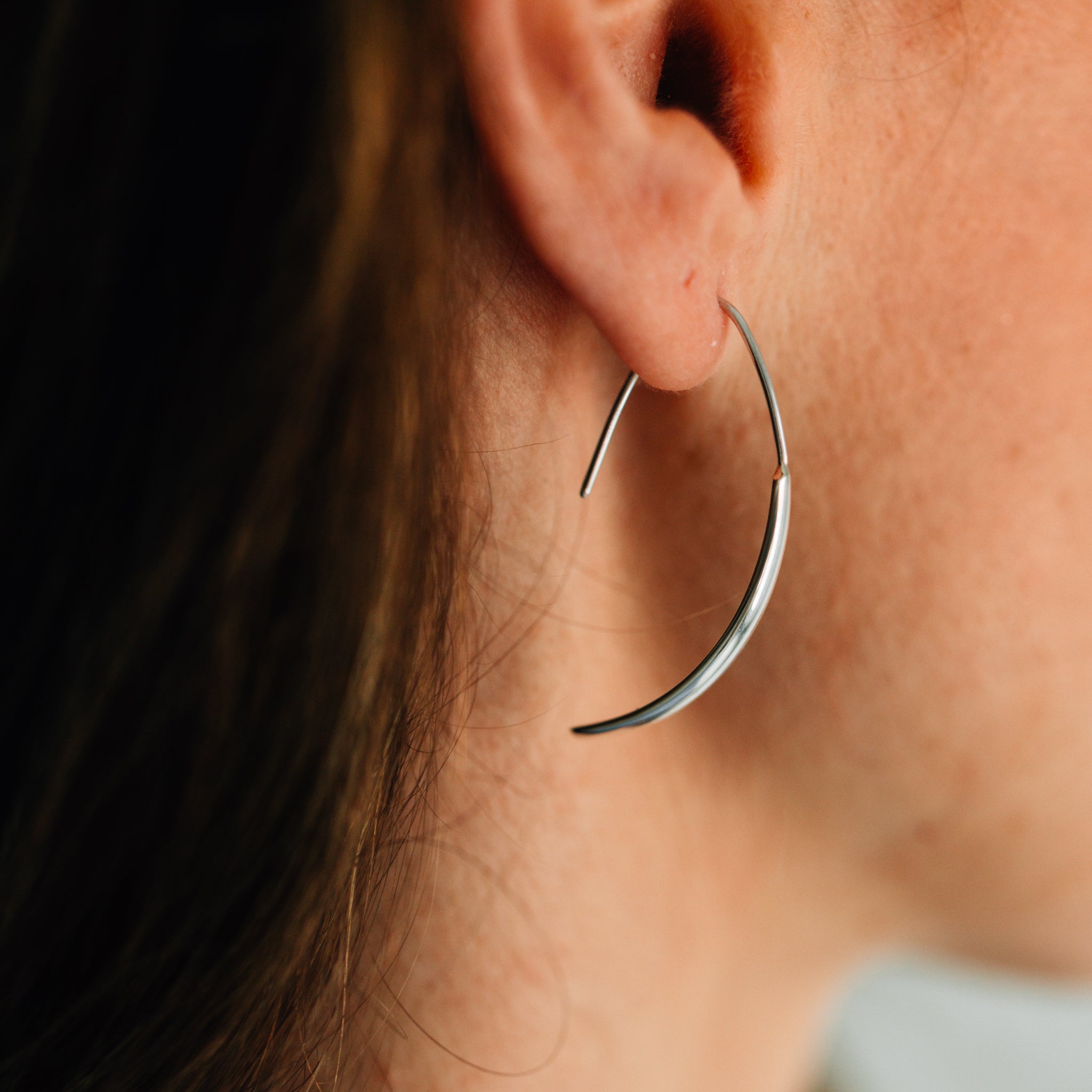 Damini Silver Teardrop Earrings - Ten Thousand Villages