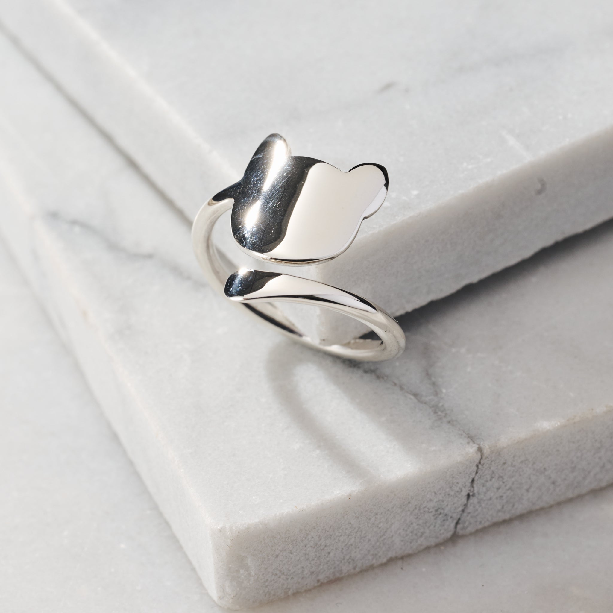 Cat Tails Sterling Silver Ring - Ten Thousand Villages