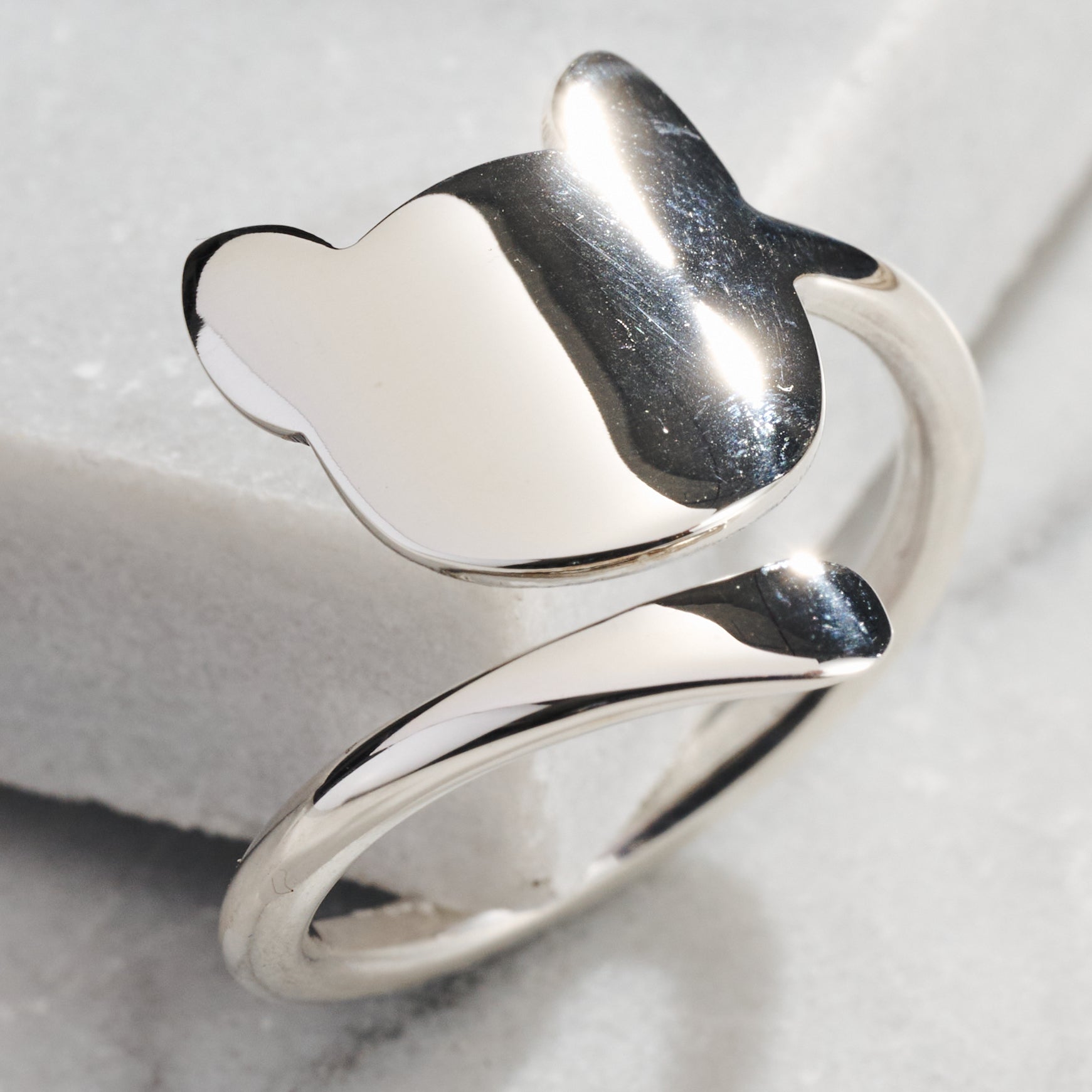 Cat Tails Sterling Silver Ring - Ten Thousand Villages