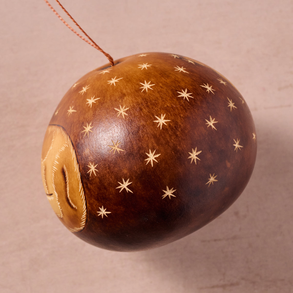 Wira Kitty Gourd Ornament - Ten Thousand Villages