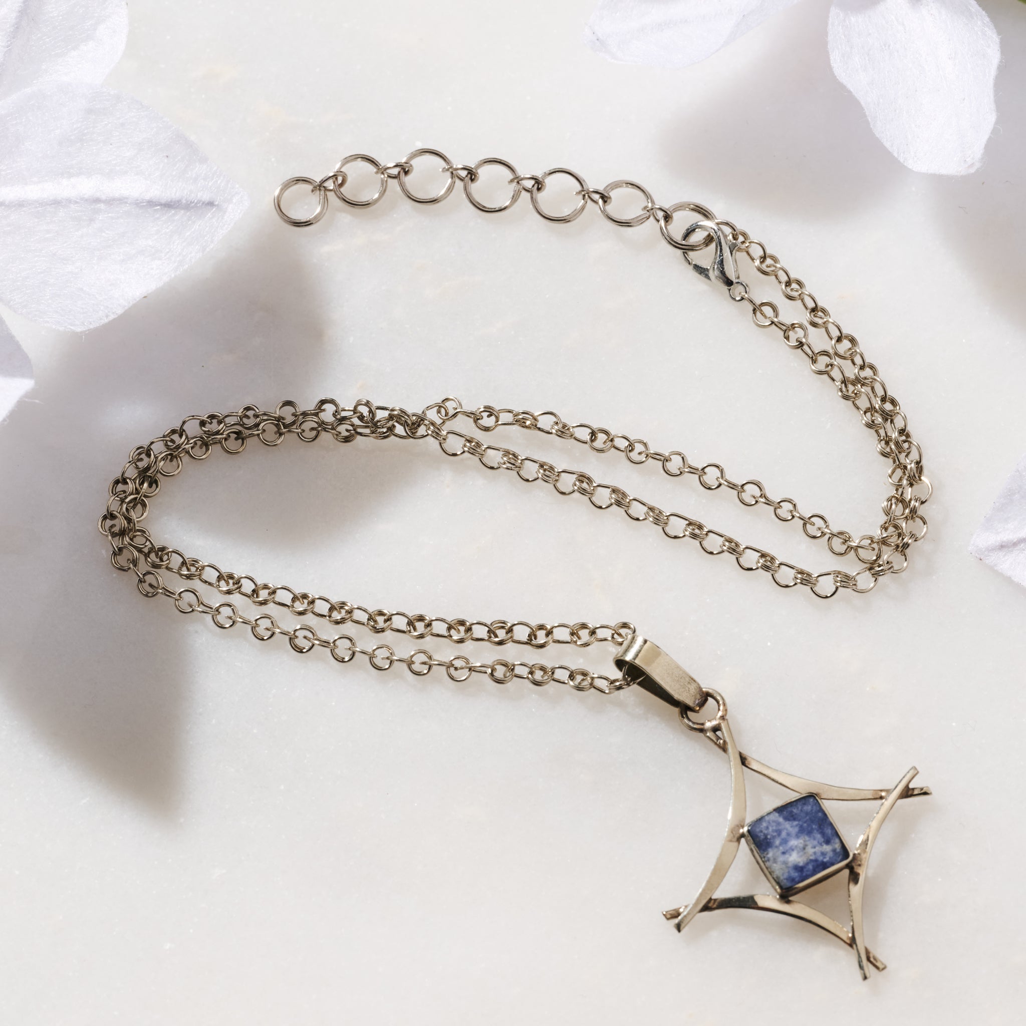 Kikin Sodalite Necklace - Ten Thousand Villages