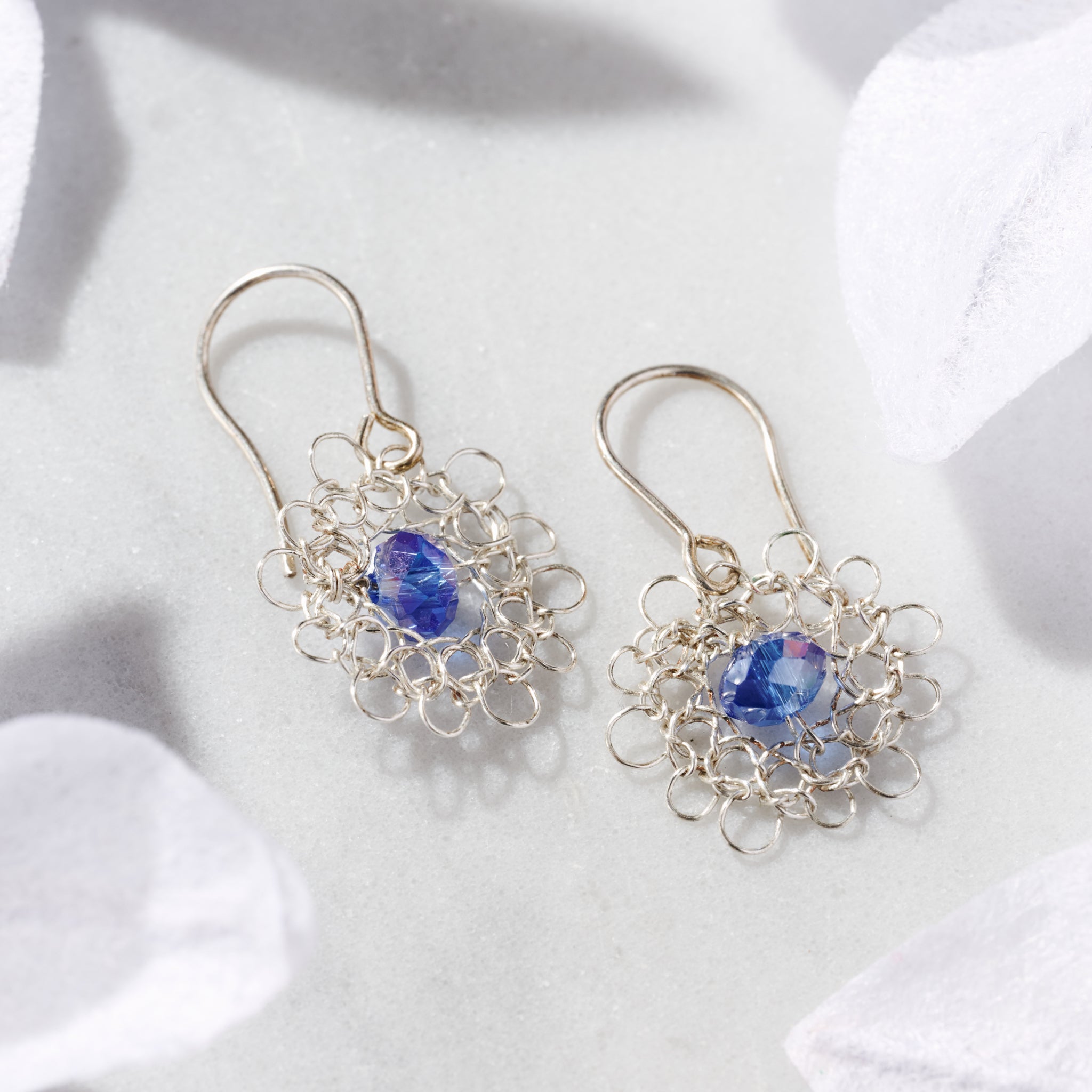 Tika Woven Wire Earrings - Ten Thousand Villages