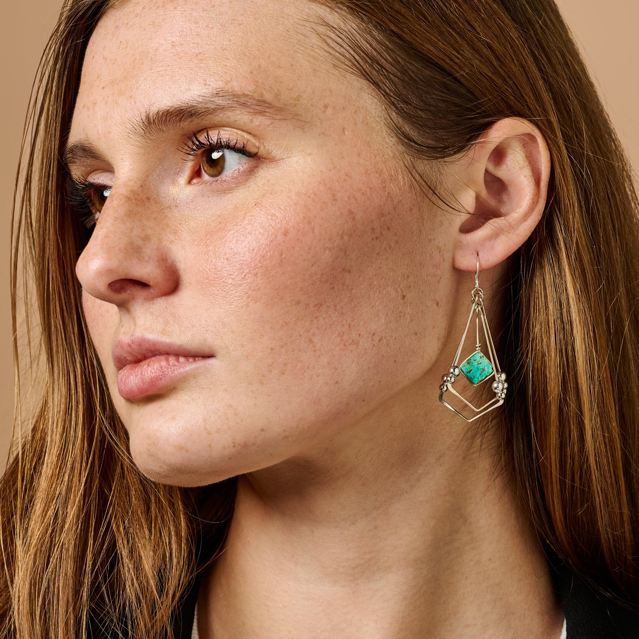Turquoise Spell Earrings - Ten Thousand Villages