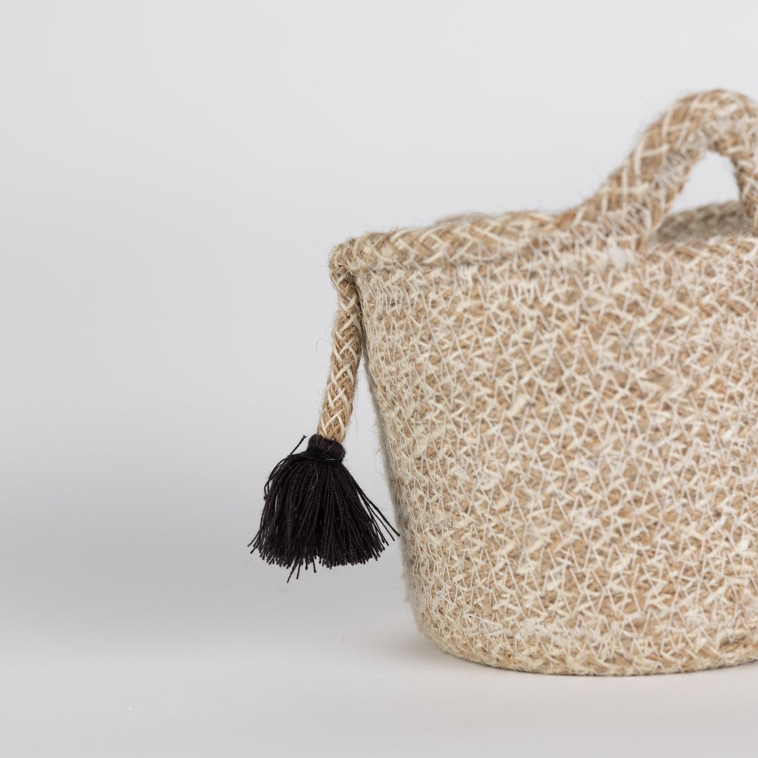 Cat Face Jute Basket - Ten Thousand Villages