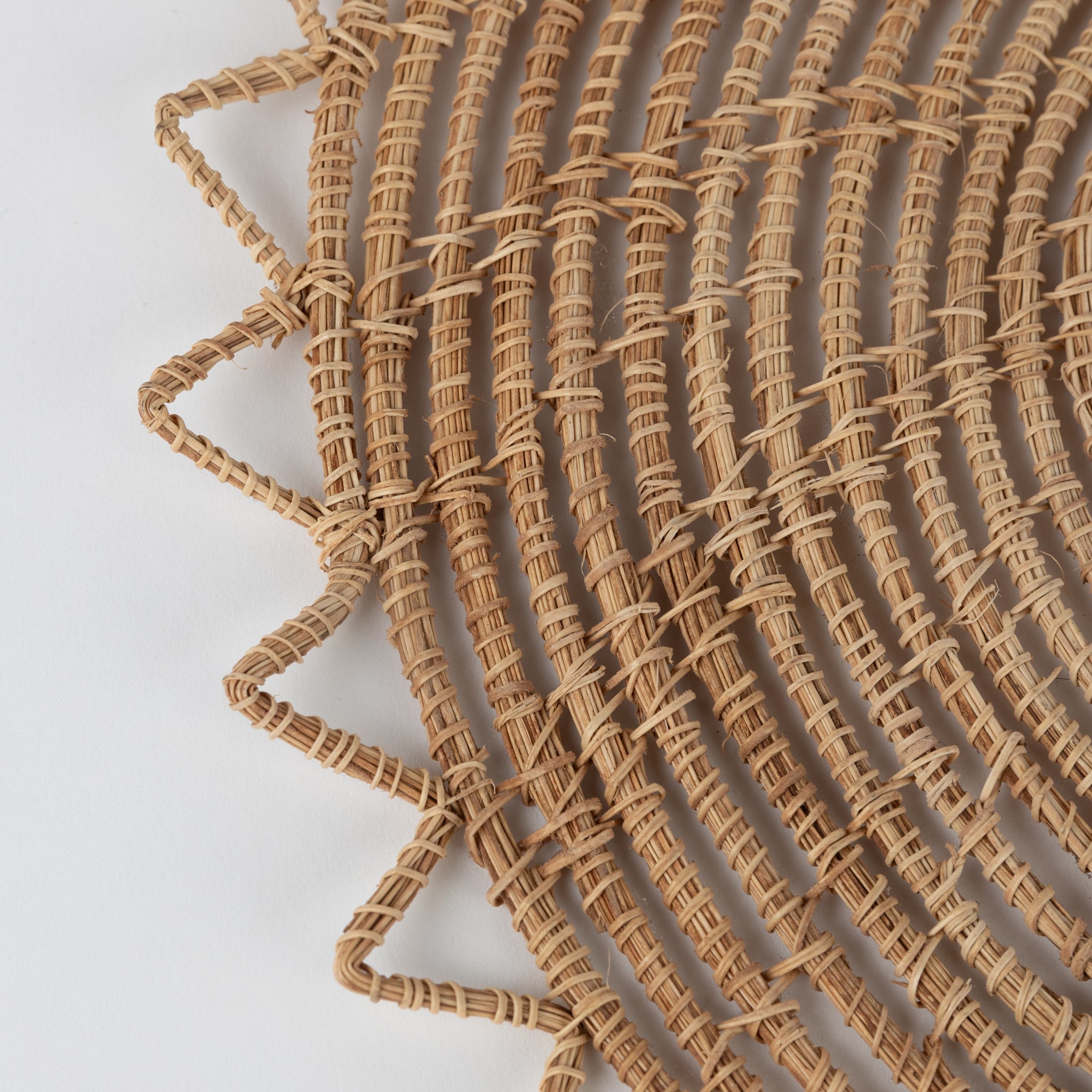 Sarpila Round Handwoven Palm Placemat - Ten Thousand Villages