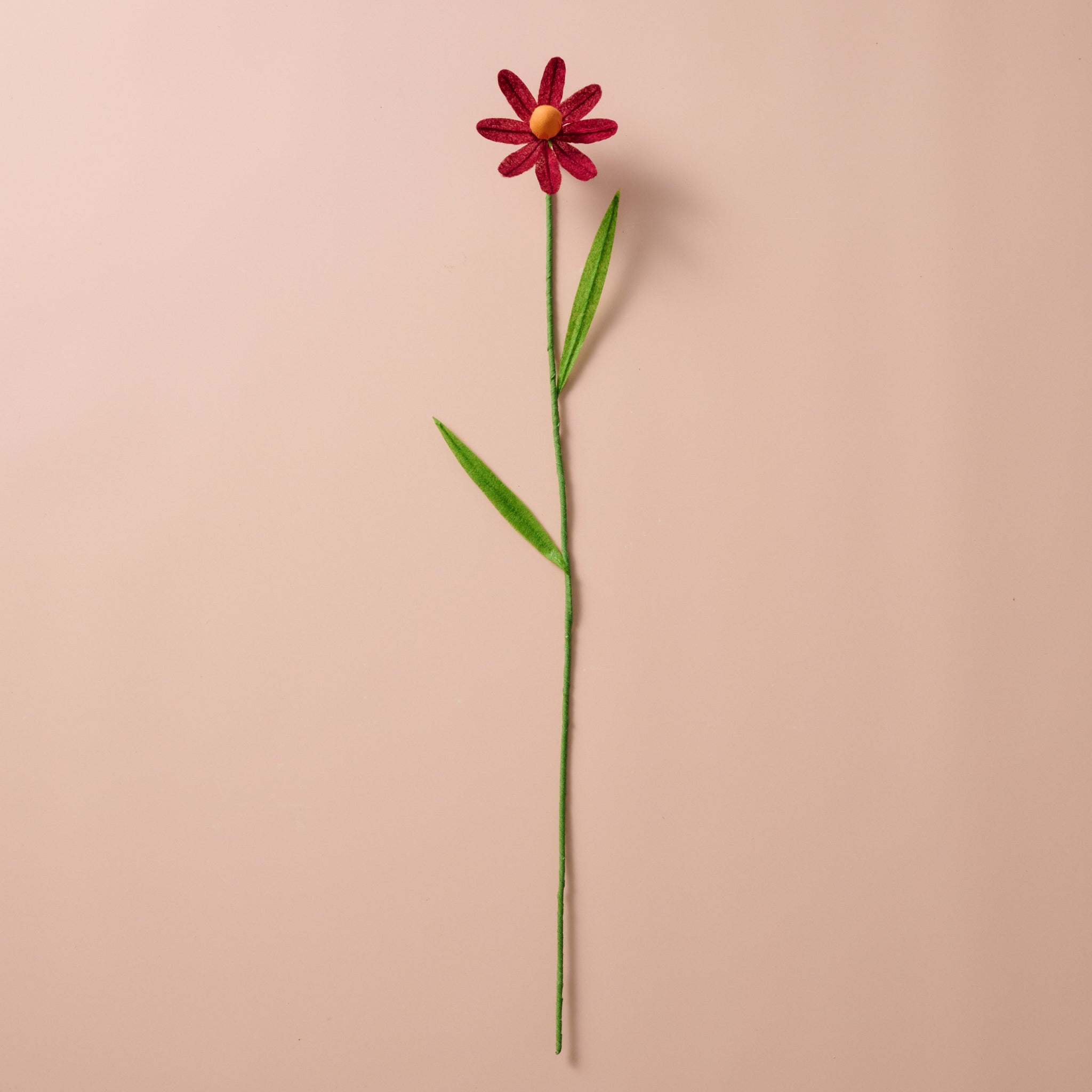 Silk Paper Cone Flower - Burgandy - Ten Thousand Villages