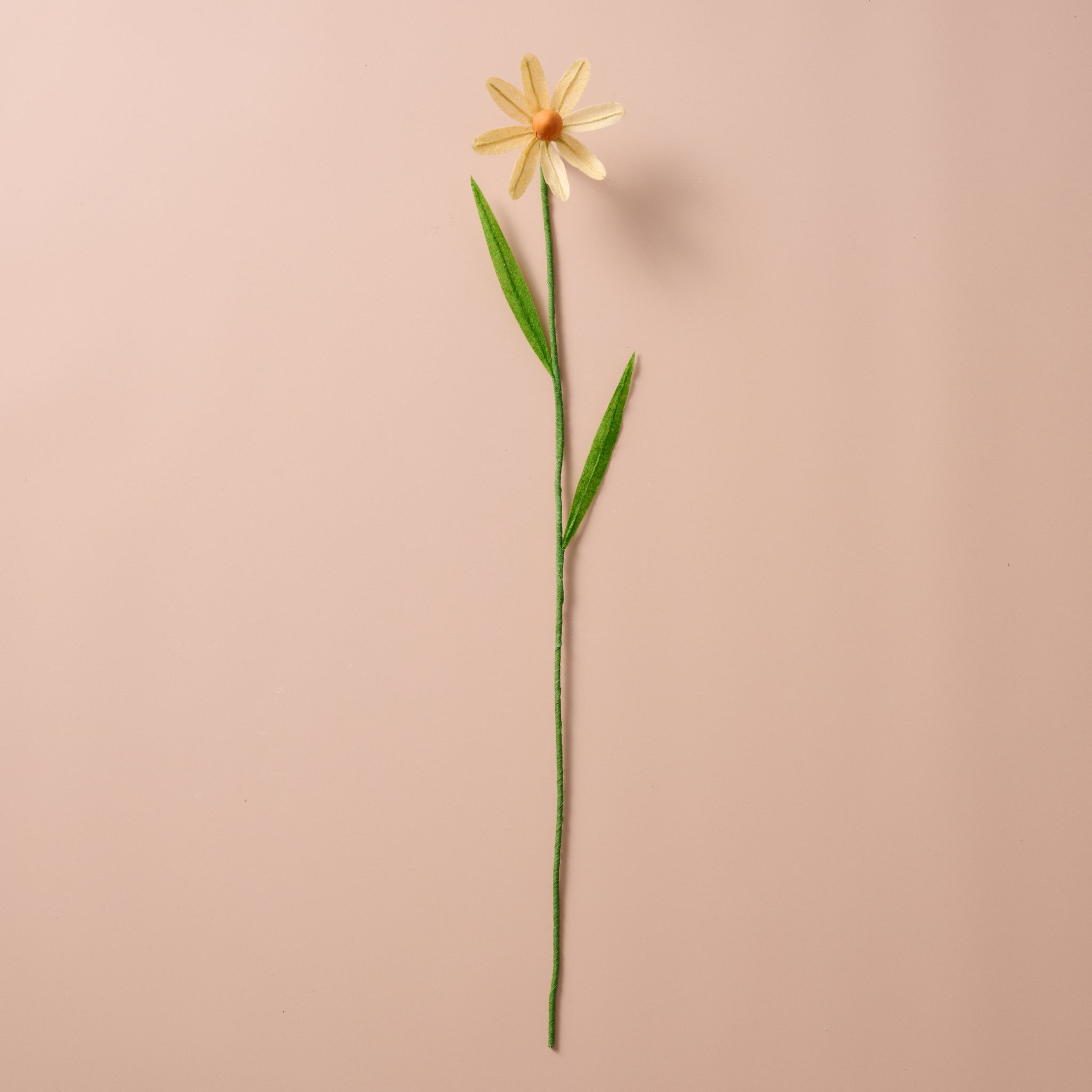 Silk Paper Cone Flower - Cream - Ten Thousand Villages