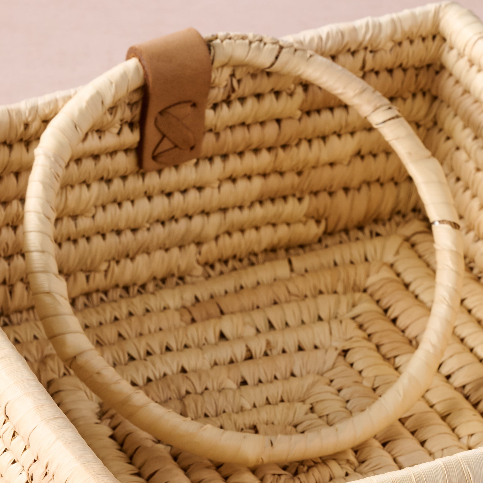 Khejur Woven Palm Leaf Napkin Basket - Ten Thousand Villages