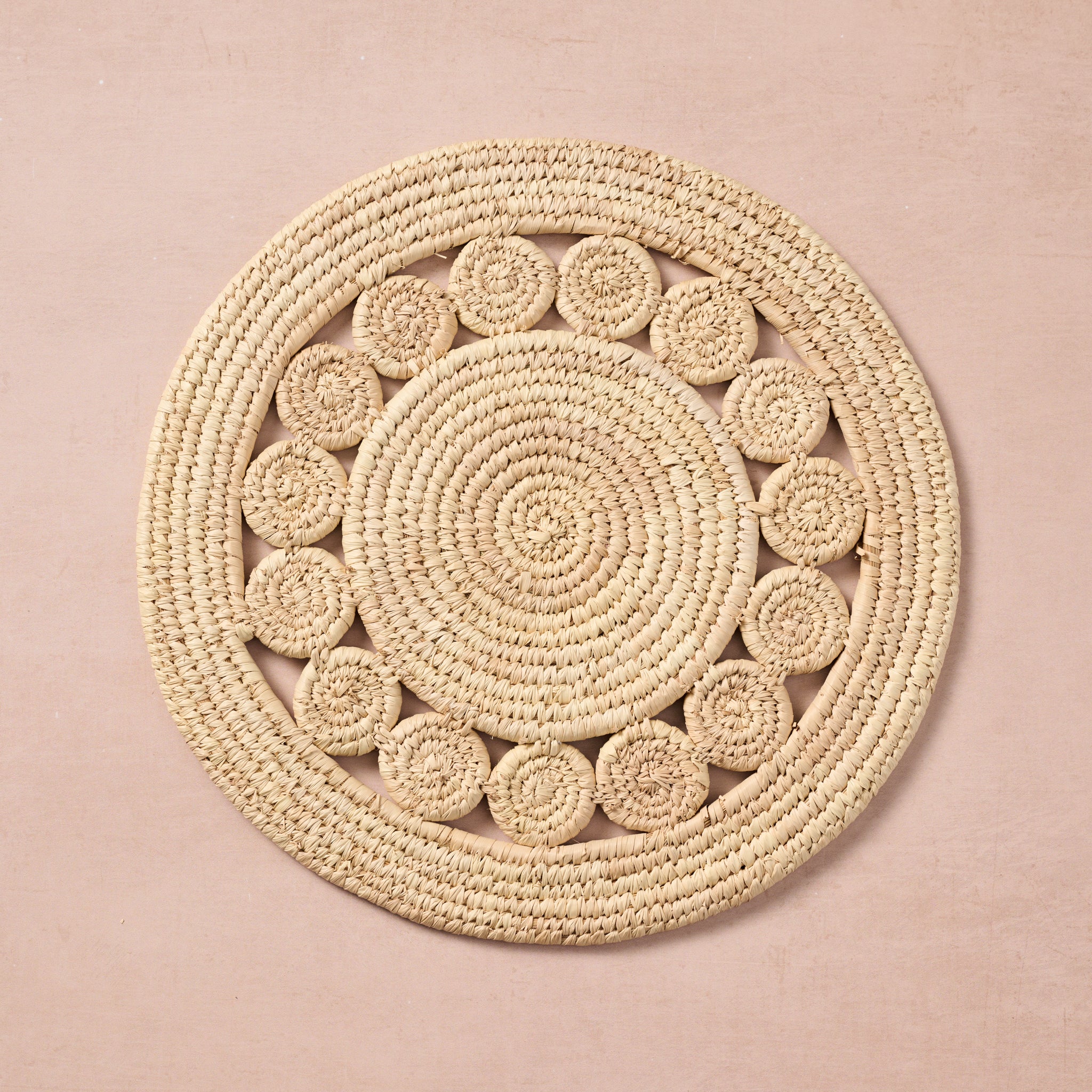 Pleta Woven Date Palm Leaf Charger Placemat - Ten Thousand Villages