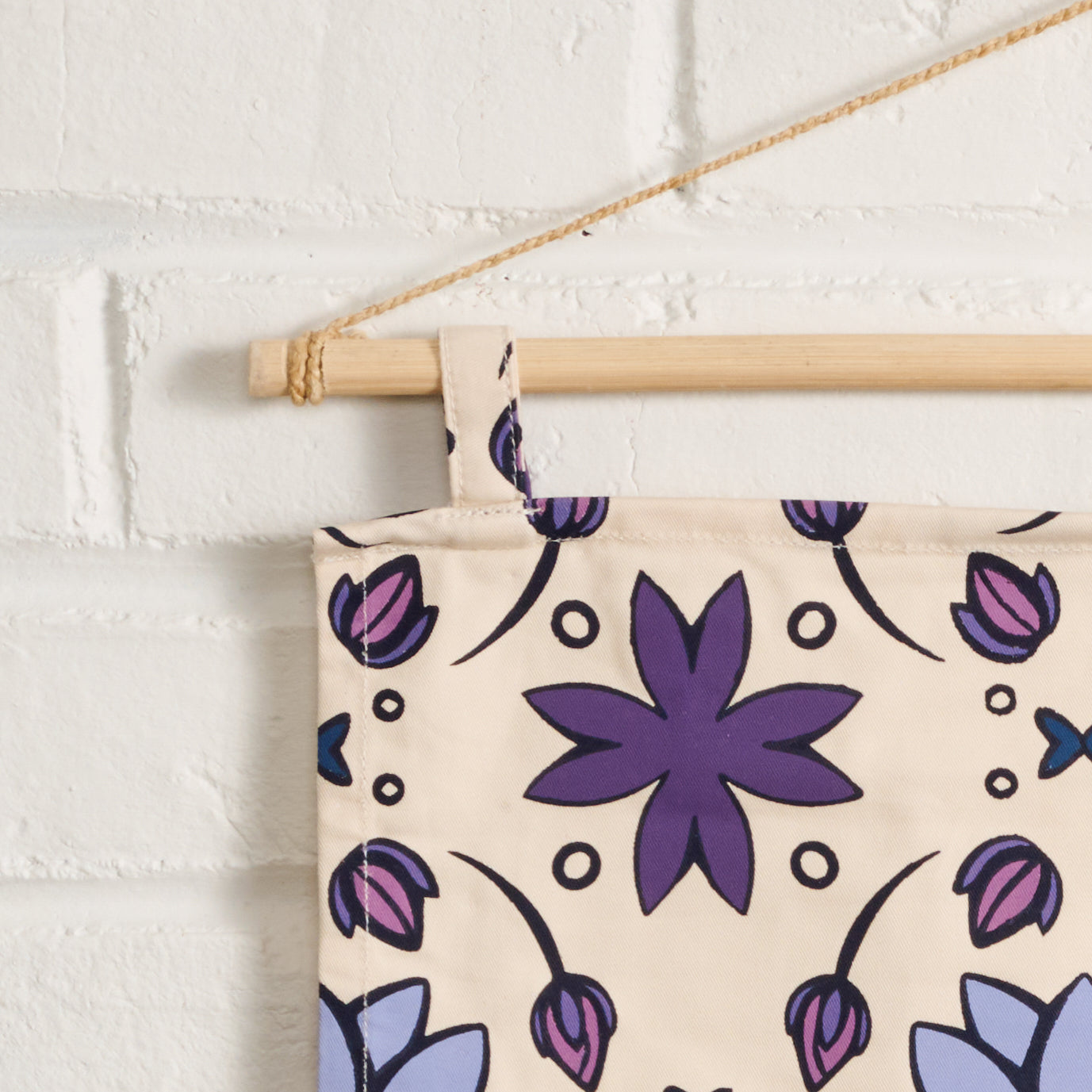 Lotus Peace Poem Wall Hanging - Ten Thousand Villages