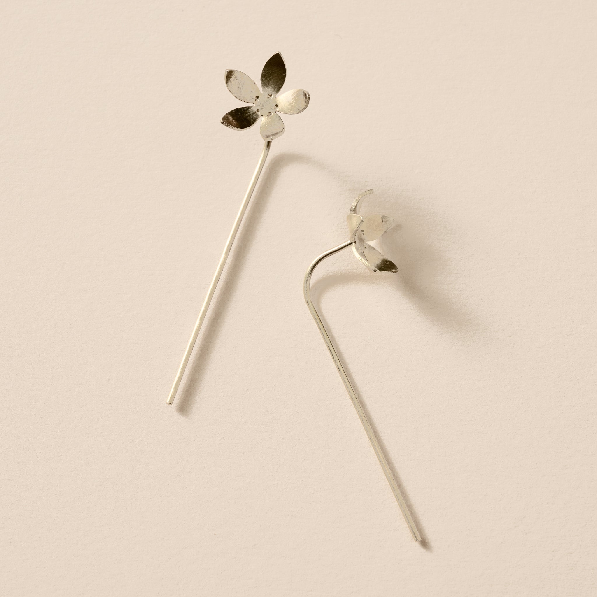 Malli Floral Threader Earrings - Ten Thousand Villages