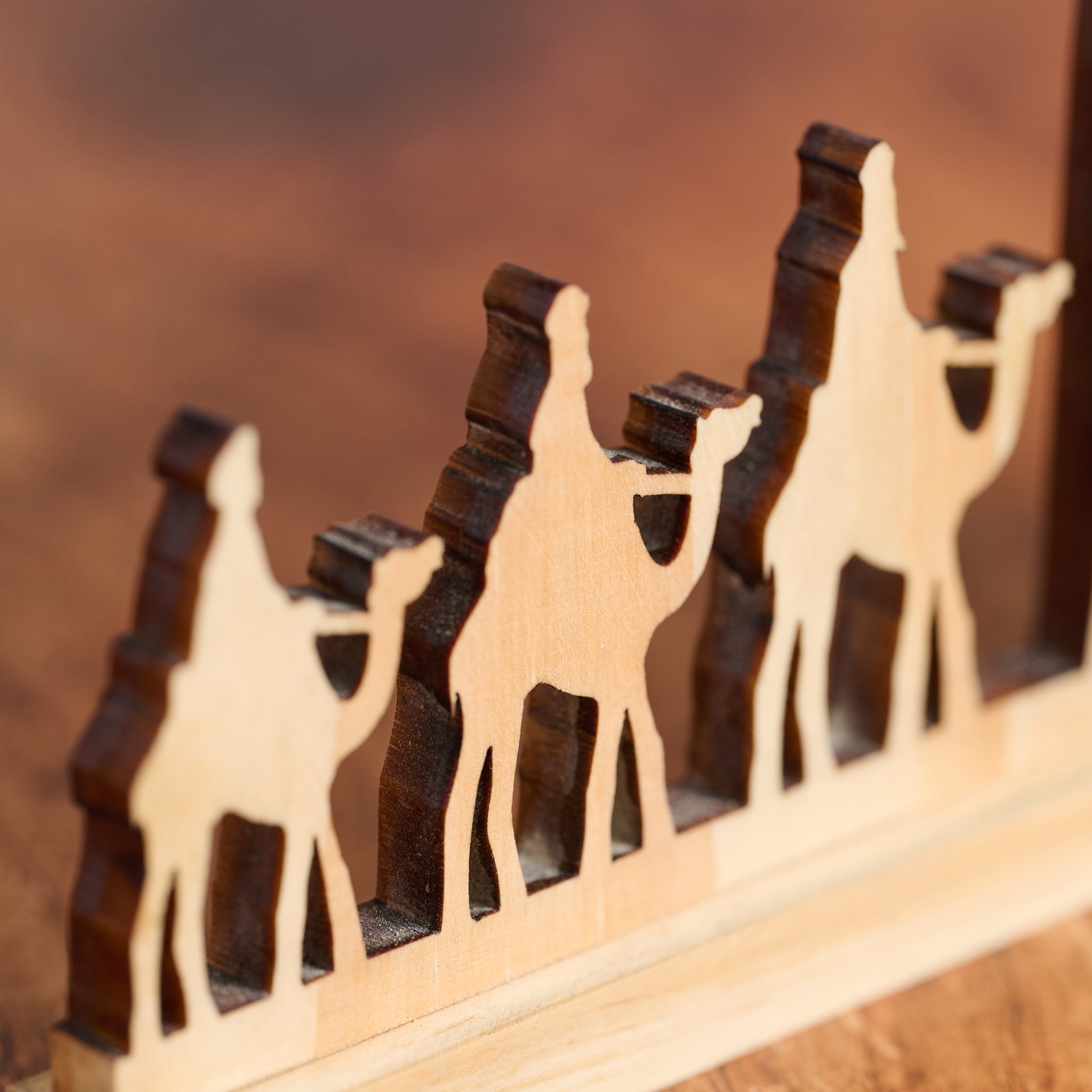 Wisemen Pine Wood Nativity - Ten Thousand Villages