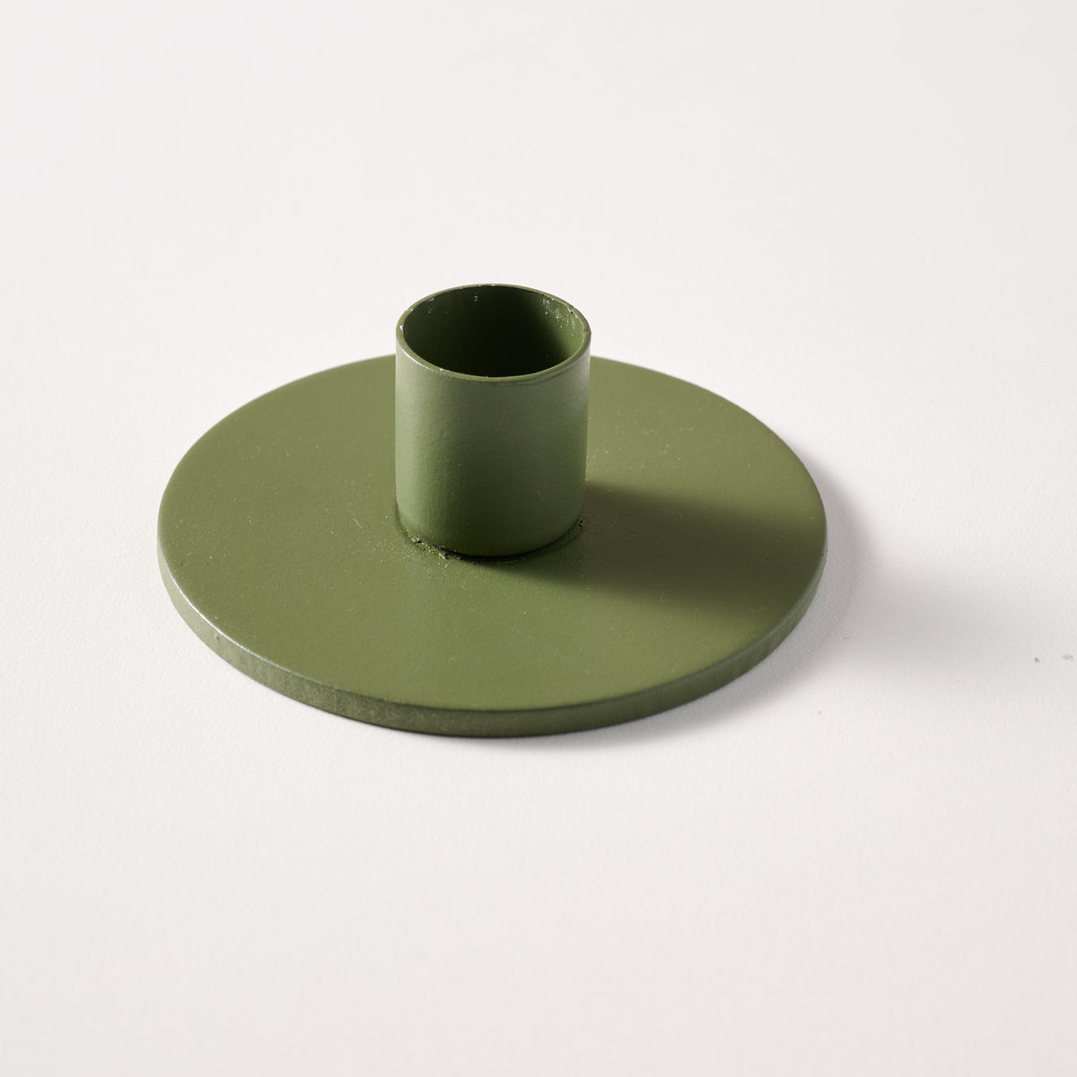 Prakash Taper Candle Holder - Light Green