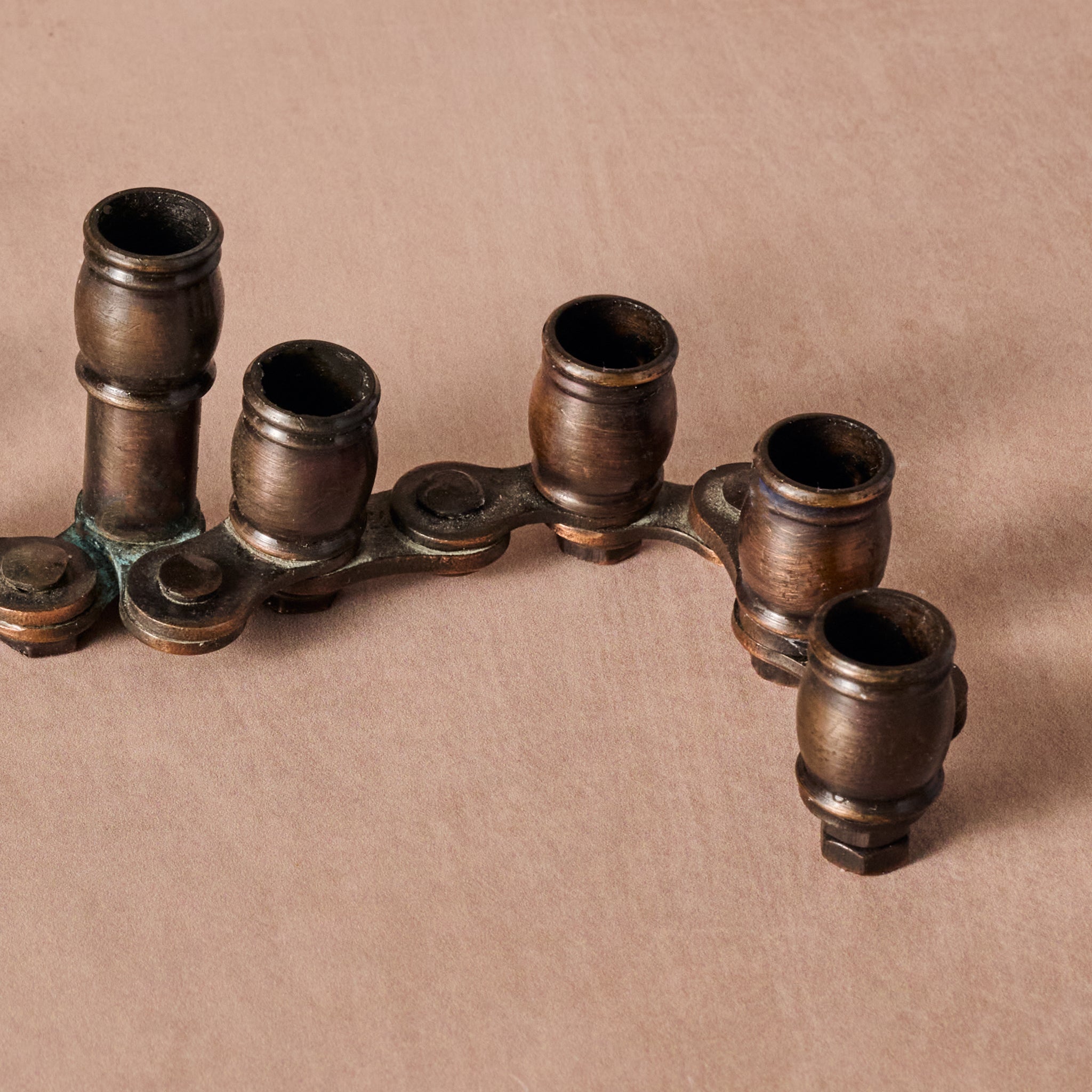 Bicycle Chain Menorah - Ten Thousand Villages