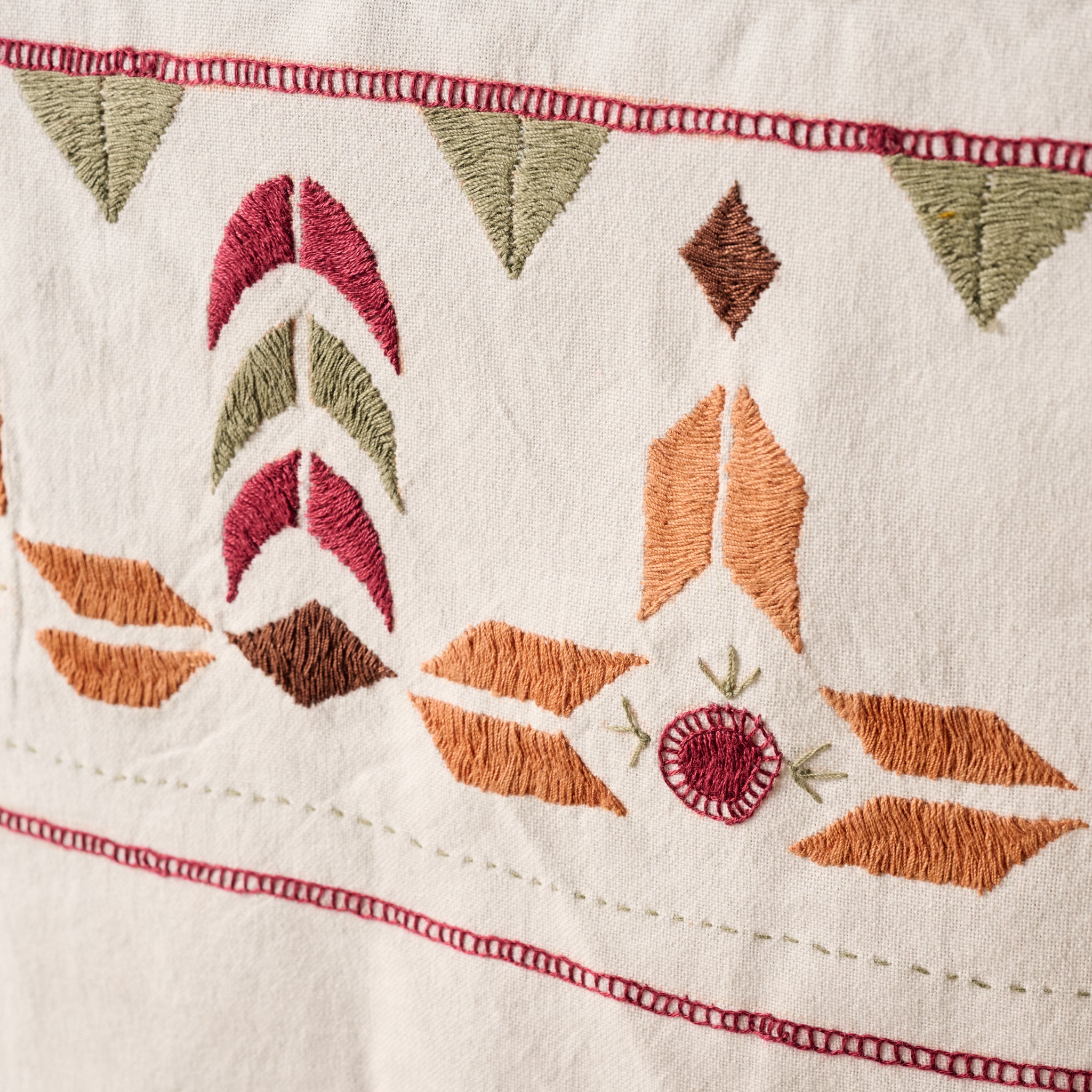 Jodana Embroidered Tablecloth - Ten Thousand Villages