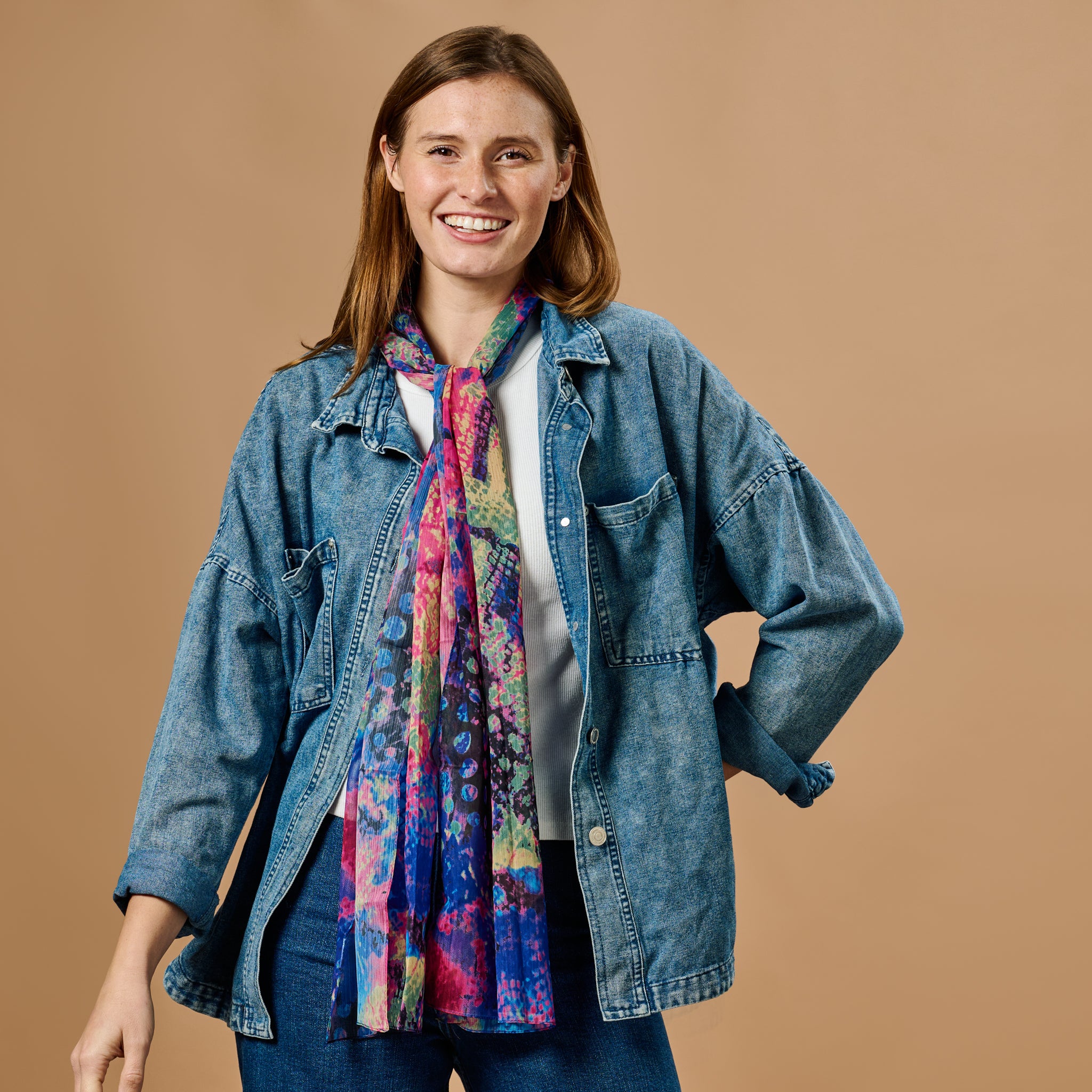 Take a Walk Scarf - Ten Thousand Villages