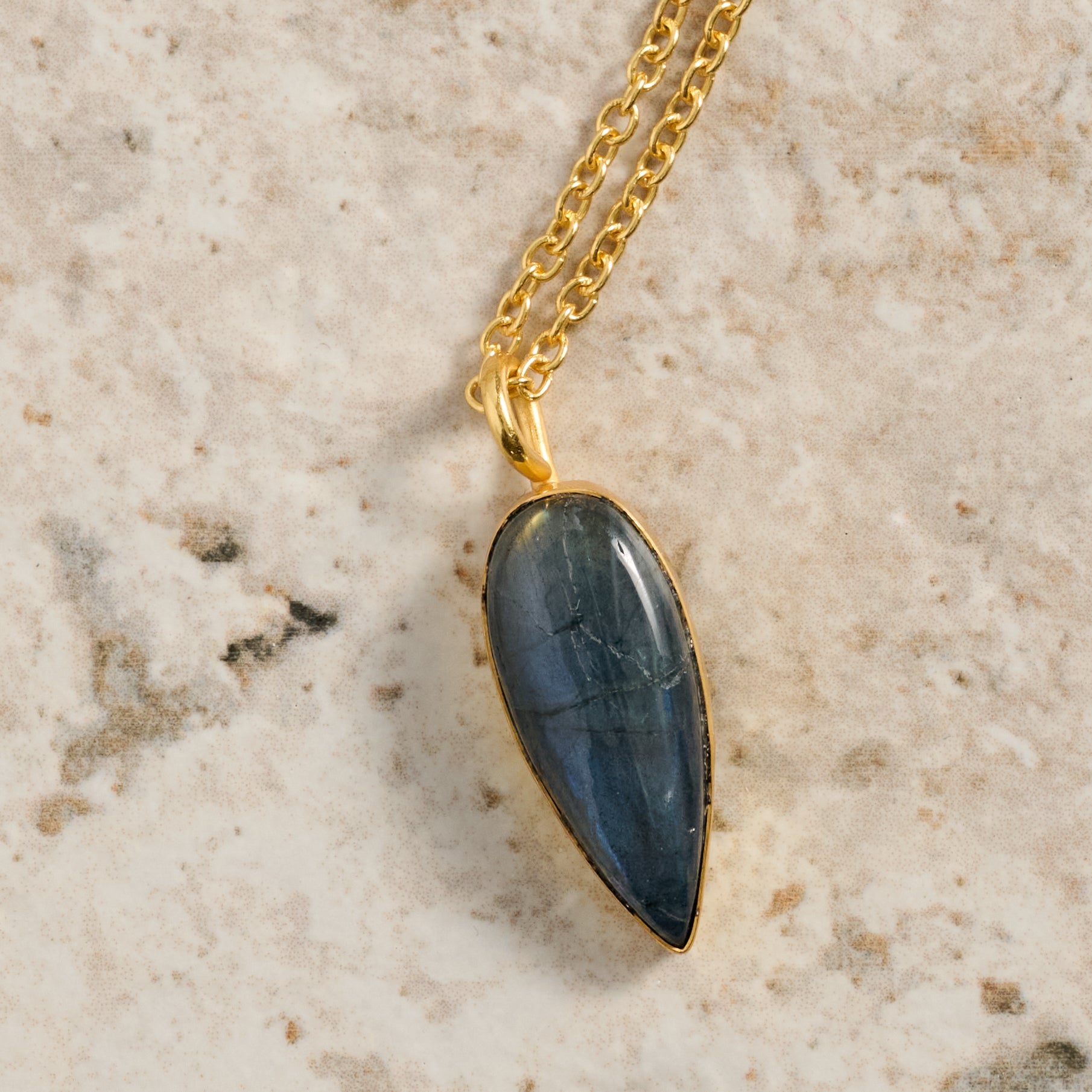 Ashru Labradorite Necklace - Ten Thousand Villages