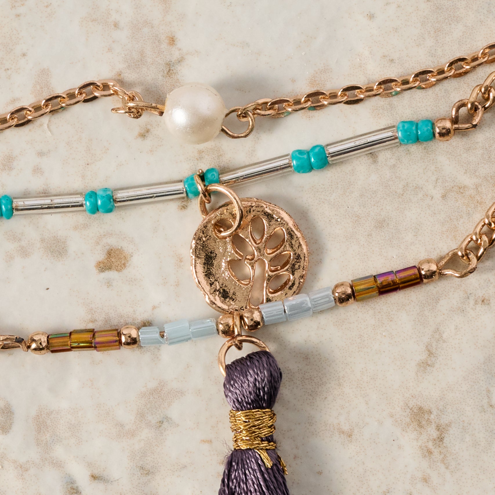 Darsha Multi Strand Bracelet - Ten Thousand Villages