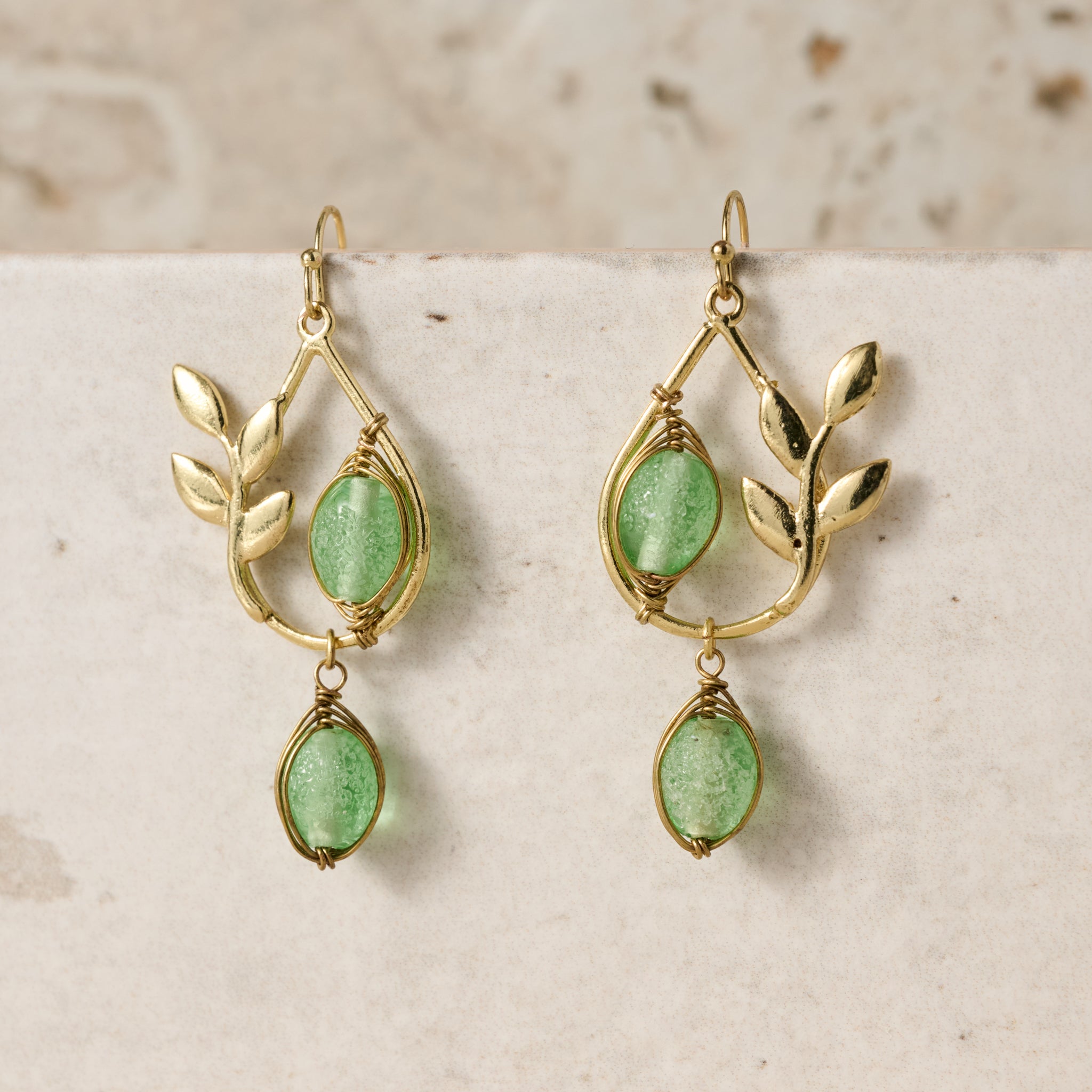 Sangya Rain Drop Earrings - Ten Thousand Villages
