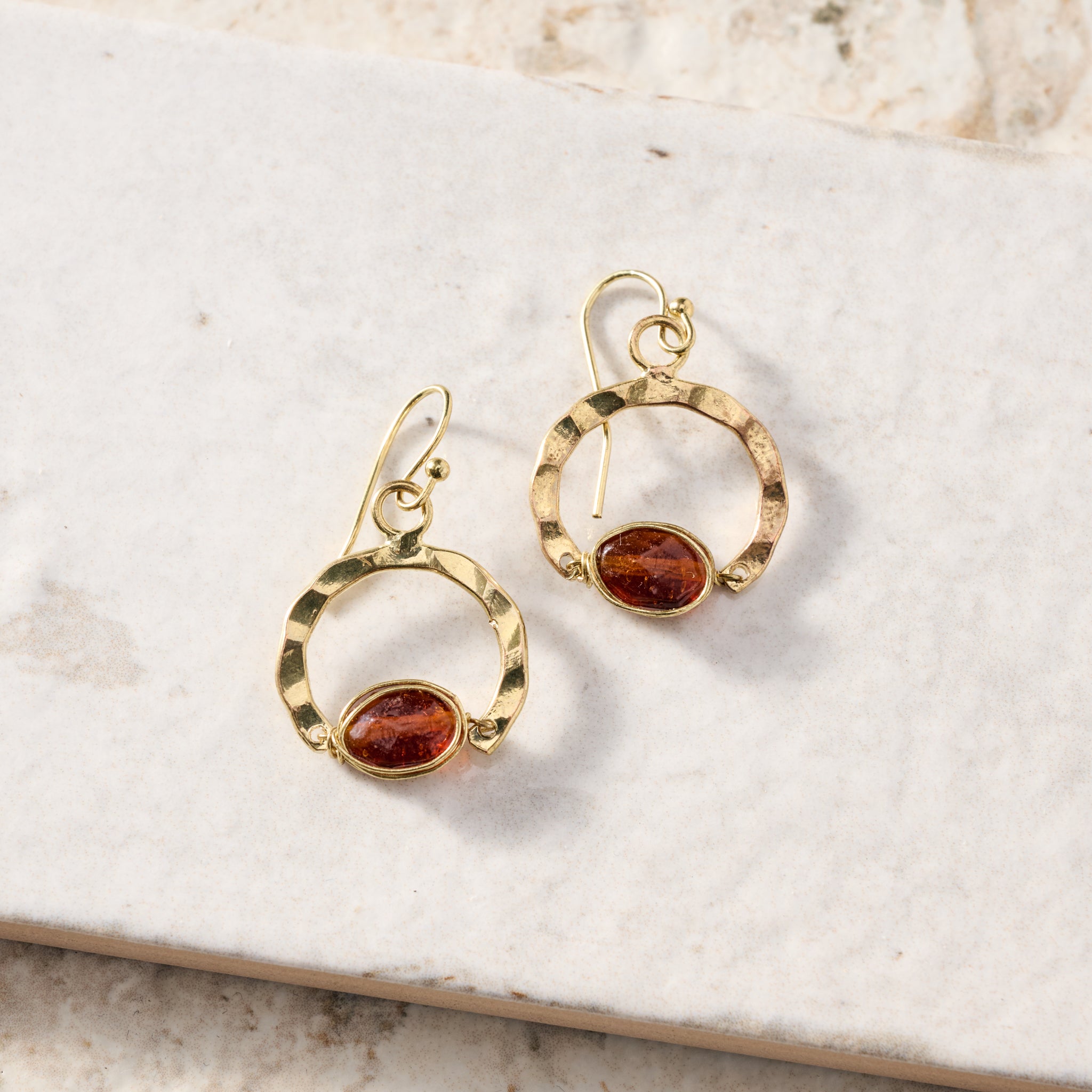 Dekhana Glass Bead Earrings - Ten Thousand Villages