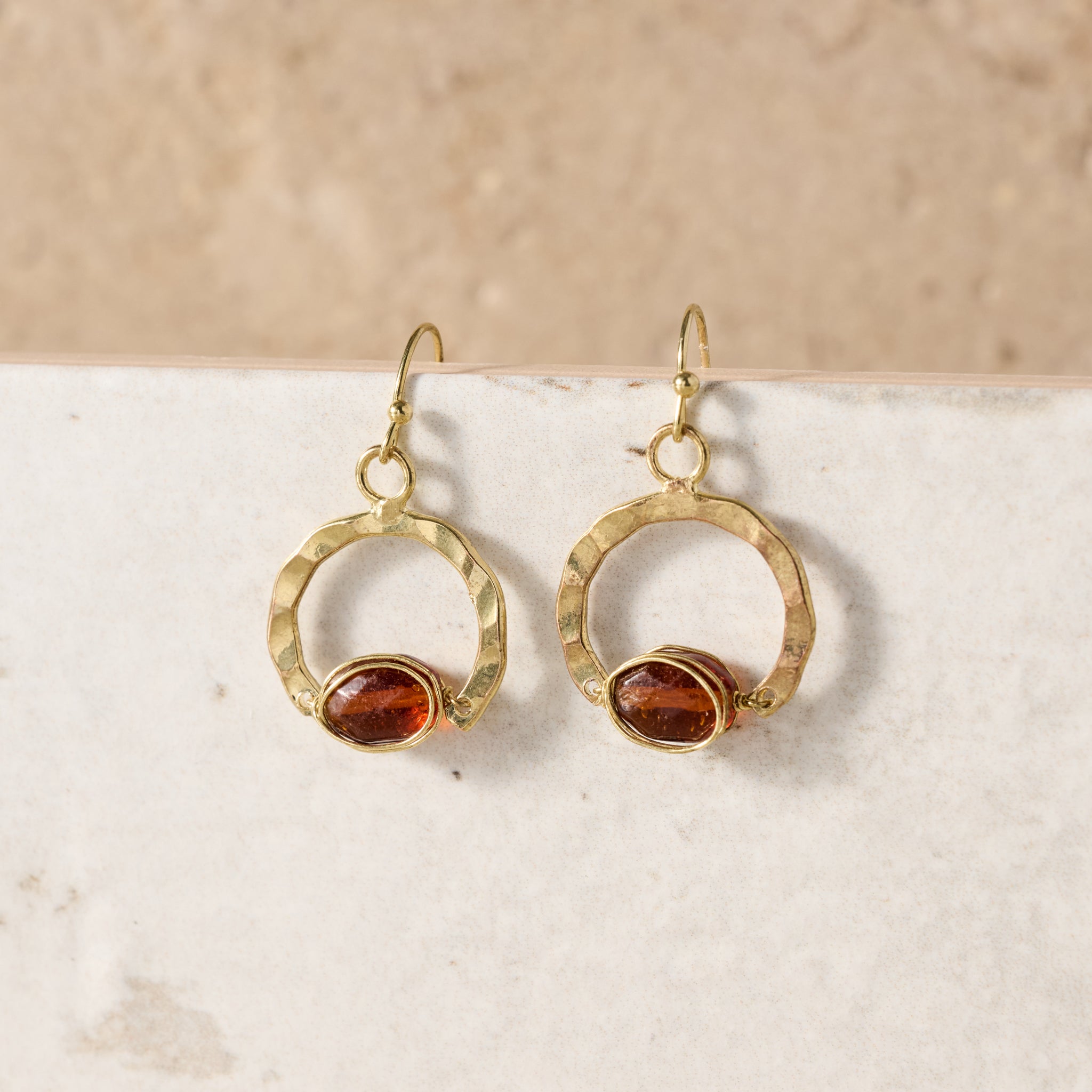 Dekhana Glass Bead Earrings - Ten Thousand Villages