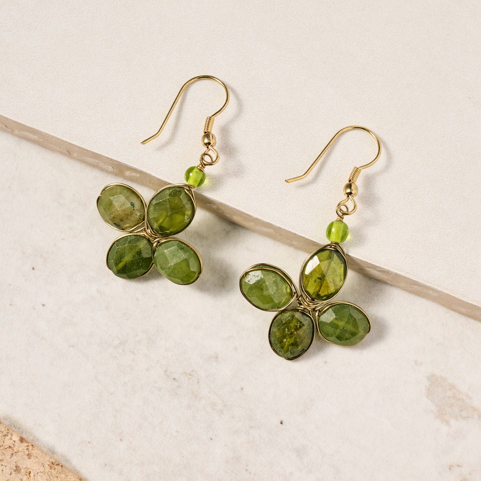 Mahi Vessonite Earrings - Ten Thousand Villages