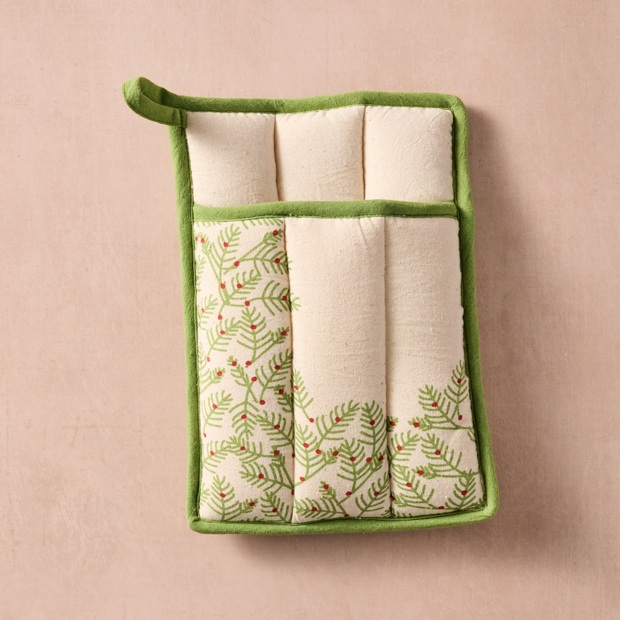 Sardee Holly Cotton Potholder - Ten Thousand Villages