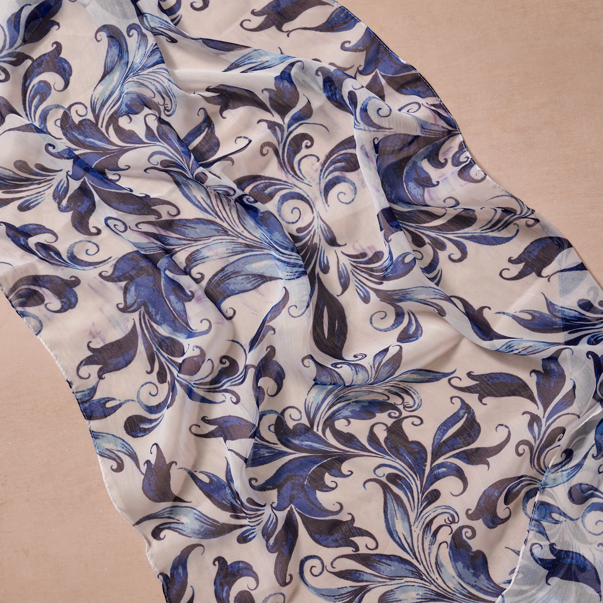 Keya Paisley Chiffon Scarf - Ten Thousand Villages