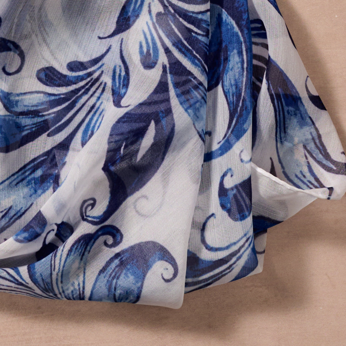 Keya Paisley Chiffon Scarf - Ten Thousand Villages