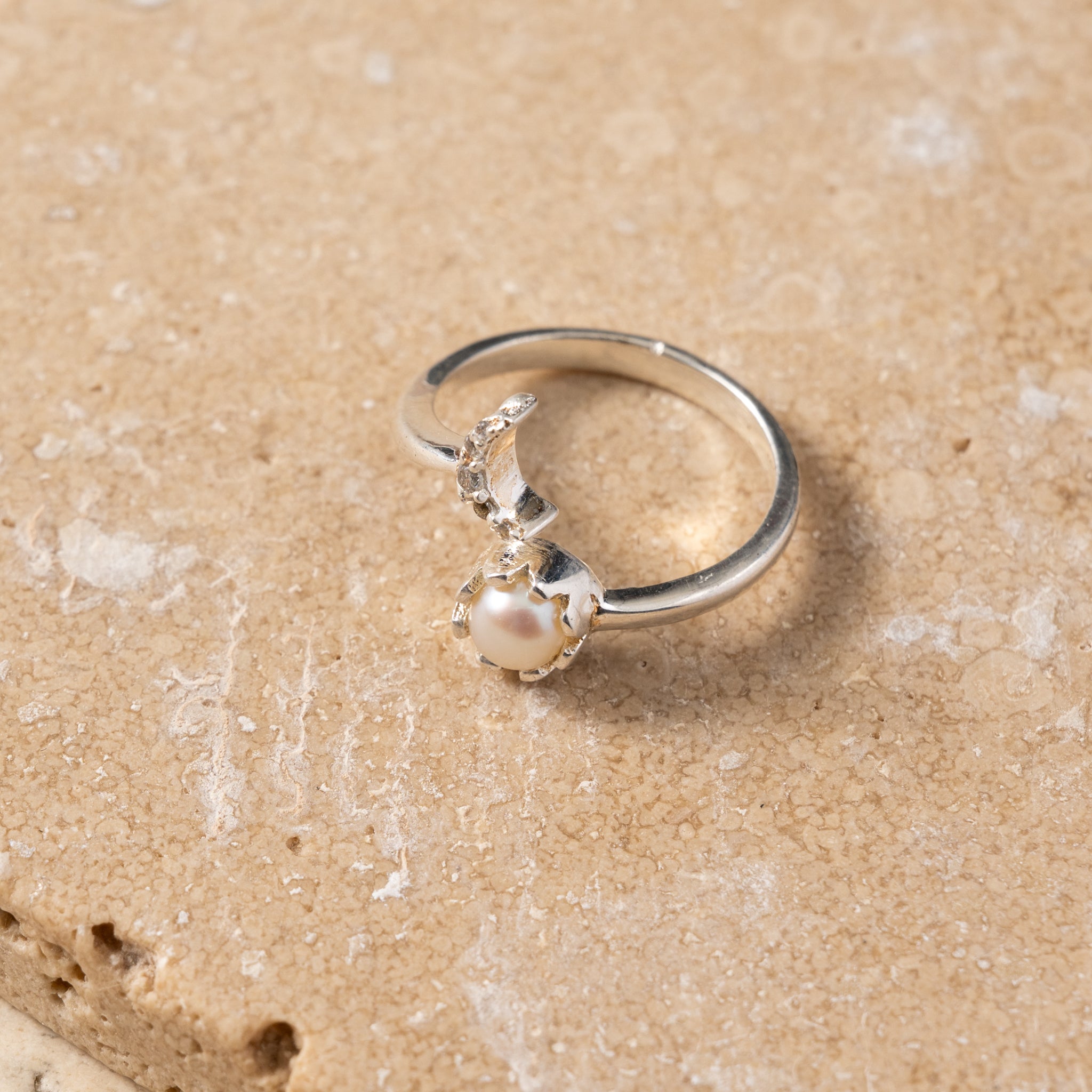 Vidula Sun & Moon Ring - Ten Thousand Villages