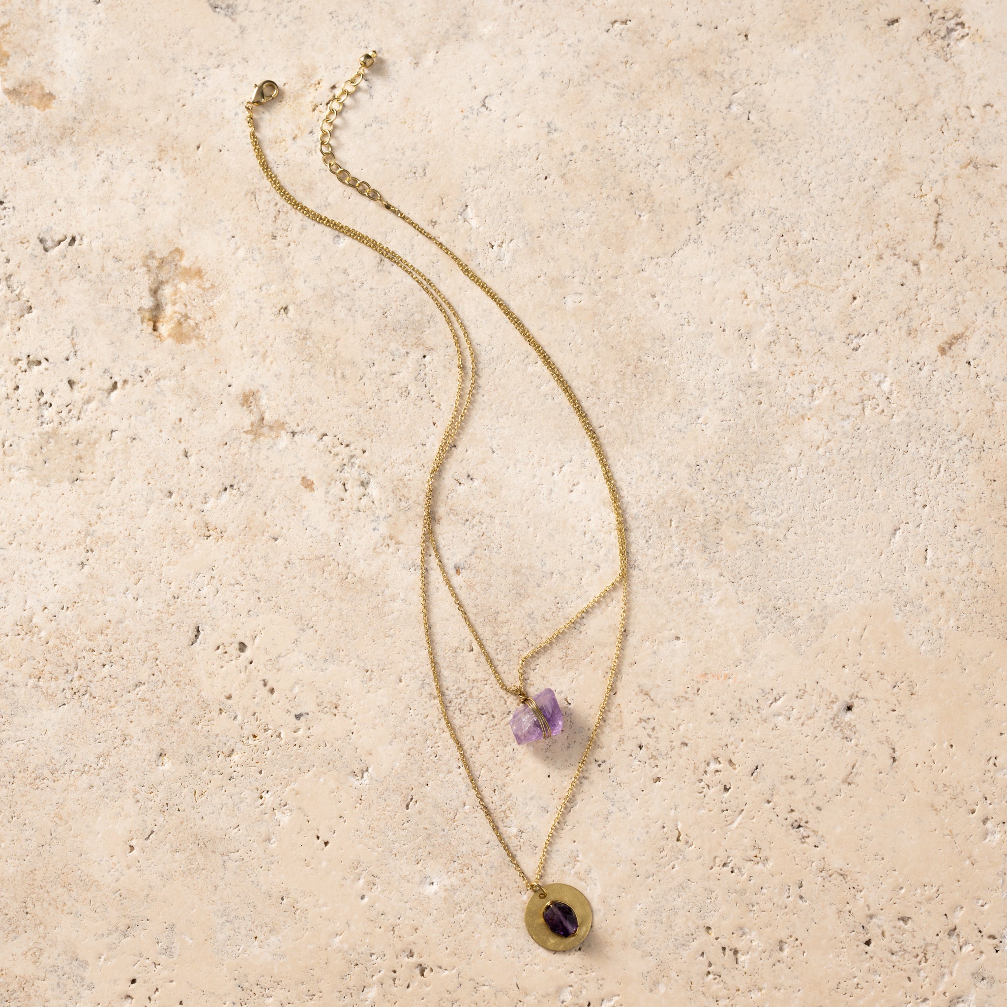 Dhumra Double Layer Agate Necklace - Ten Thousand Villages