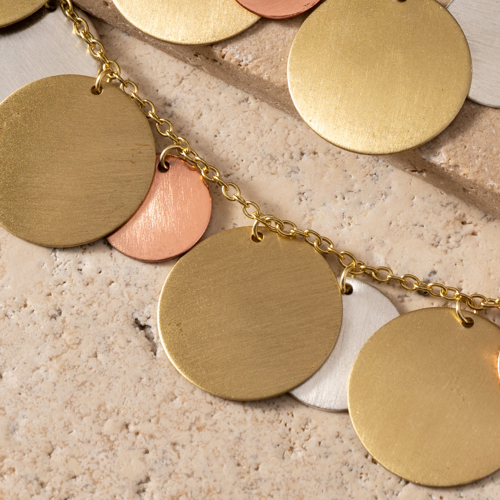 Jharana Layered Disc Necklace - Ten Thousand Villages