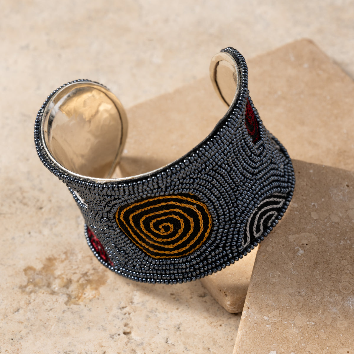 Chakkar Beaded Cuff Bracelet - Ten Thousand Villages