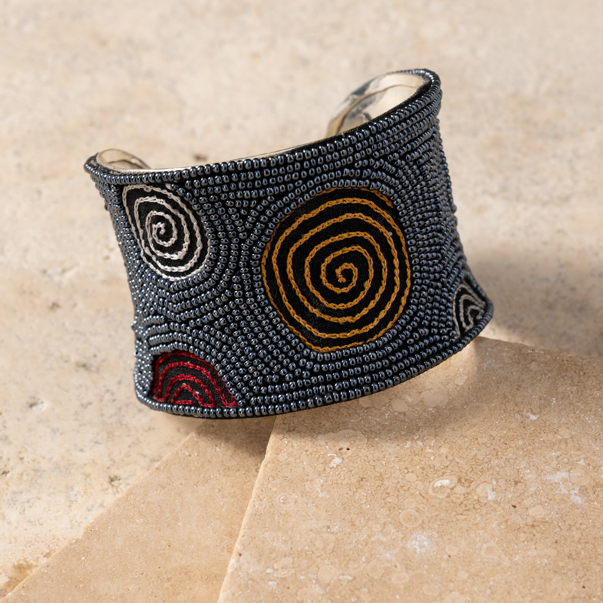 Chakkar Beaded Cuff Bracelet - Ten Thousand Villages