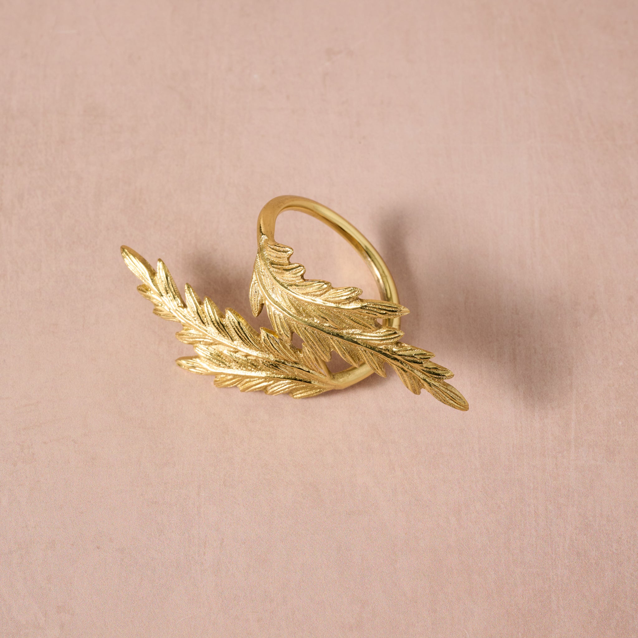 Tanvi Wheat Napkin Rings - Ten Thousand Villages