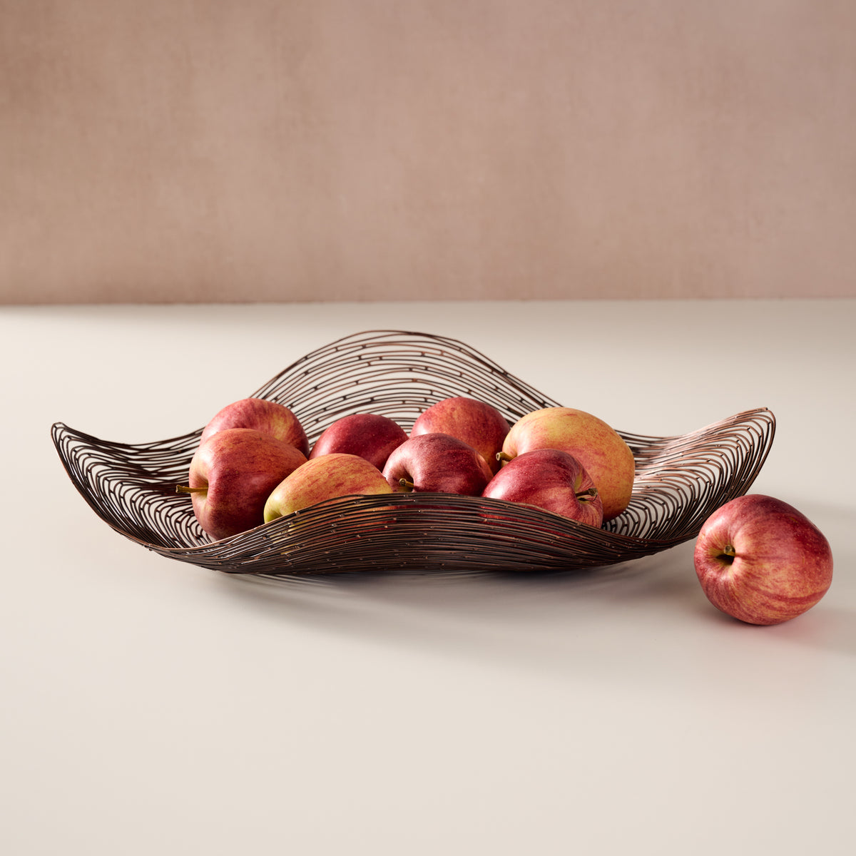 Lahar Wavy Wire Bowl - Ten Thousand Villages