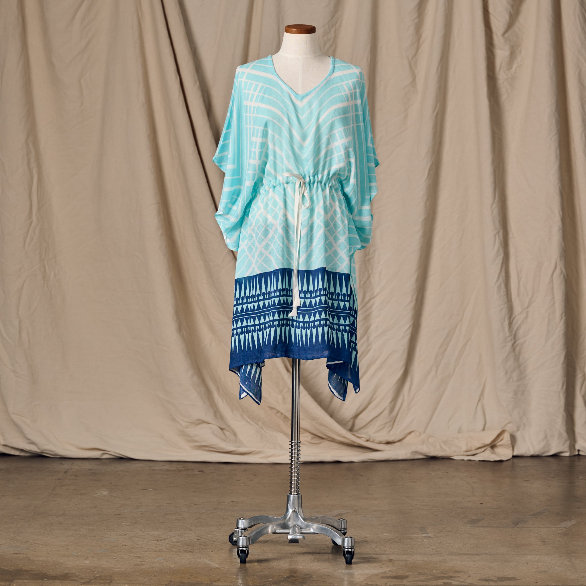 Lahar Geometric Kaftan - Ten Thousand Villages
